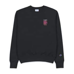Fly Doughnut Mens Champion Crewneck Sweatshirt