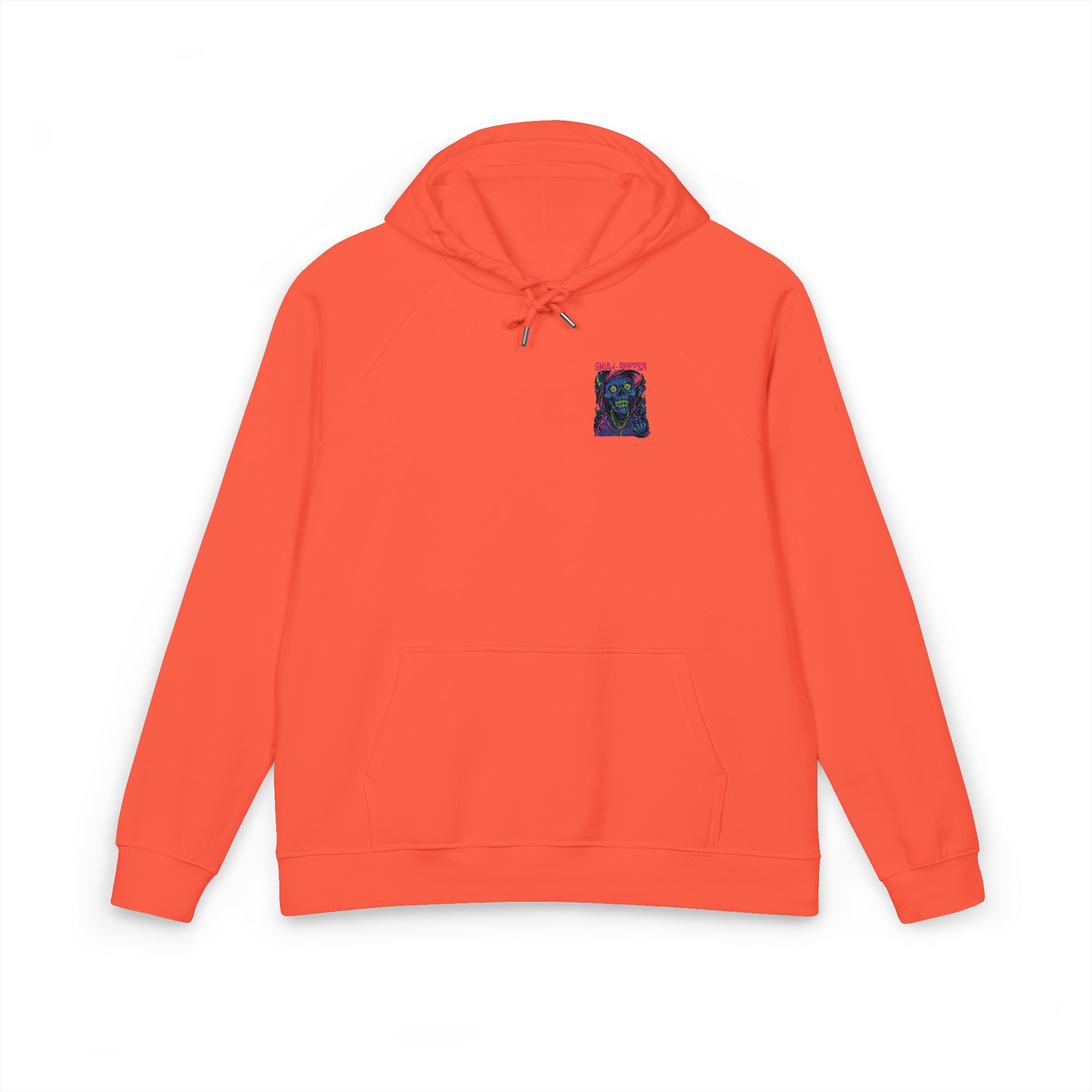 Skull Rapper 1813398 Unisex Eco Raglan Hoodie Embroidery - Image 5