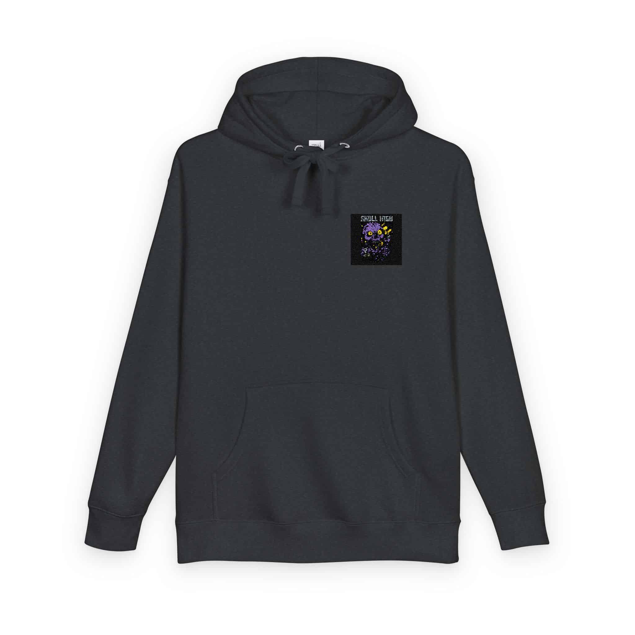 Skull High Cartoon Funny Unisex Fleece Hoodie - Image 26