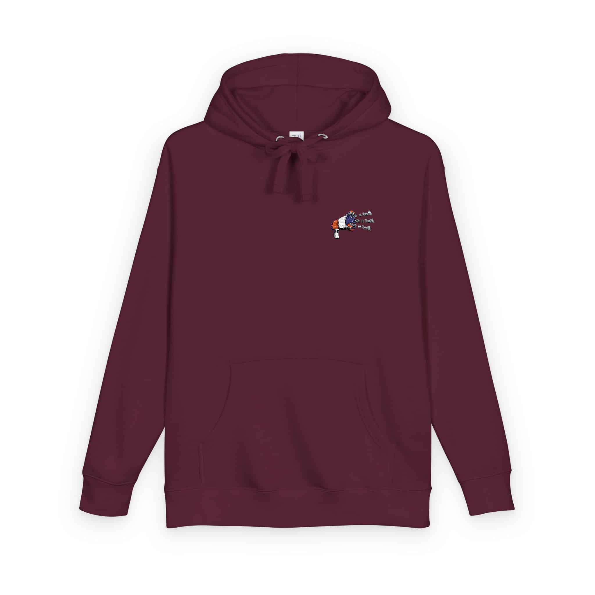 Talk A Lot Unisex Fleece Hoodie - Image 30
