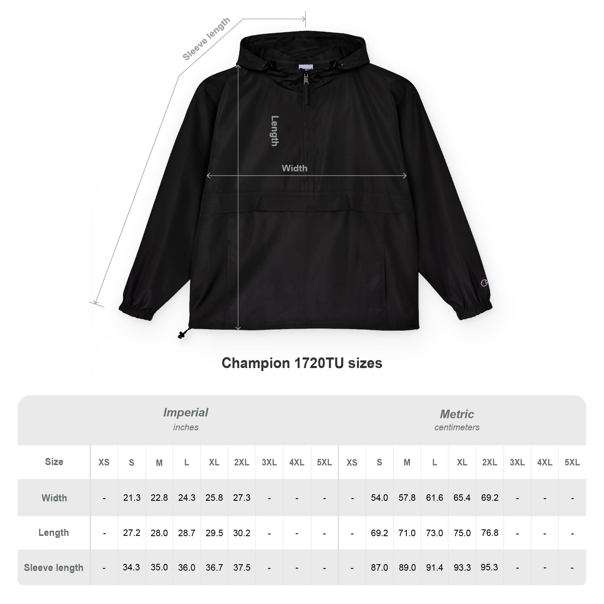 Zodiac Circle Horoscope Drawing Engraving Style Zodiac Wheel With Astrological Sy Champion Unisex Packable Anorak Jacket - Image 29