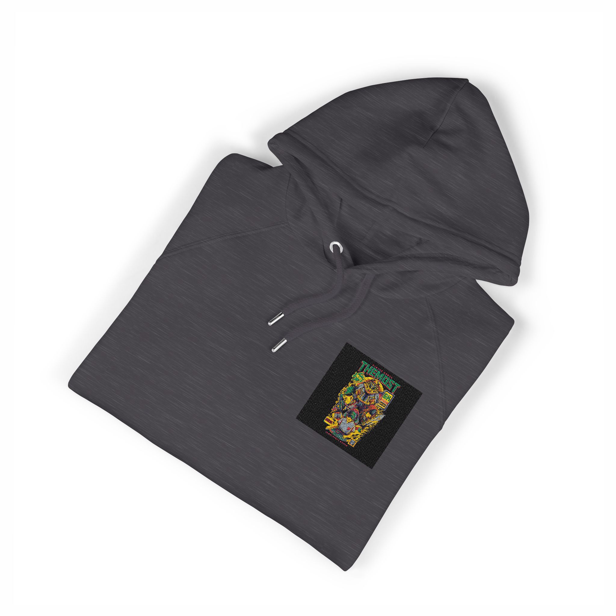 The Most Unisex Eco Raglan Hoodie Embroidery - Image 11