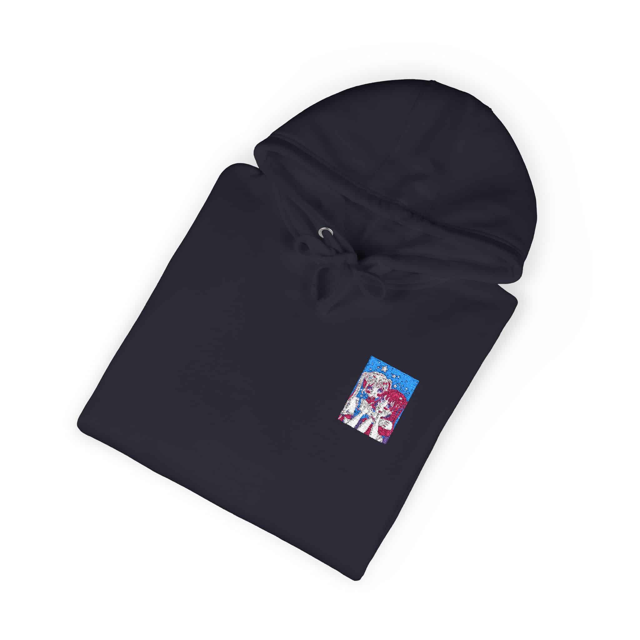Portrait Anime Character With Stars (2) Unisex Fleece Hoodie - Image 24