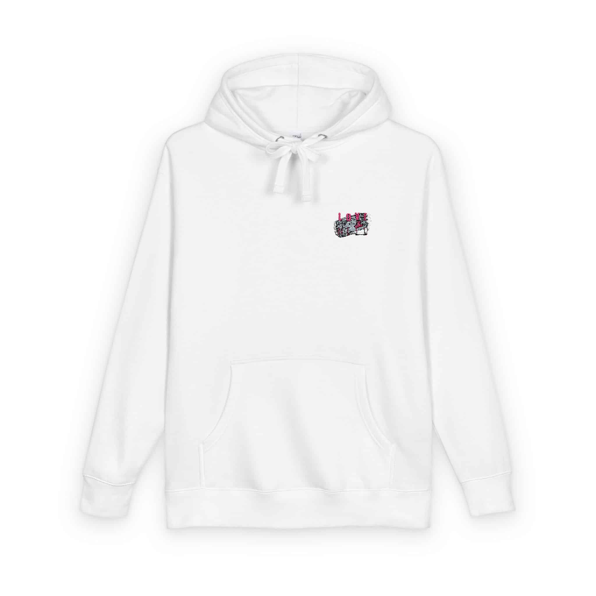 Love Is All You Need Unisex Fleece Hoodie - Image 2