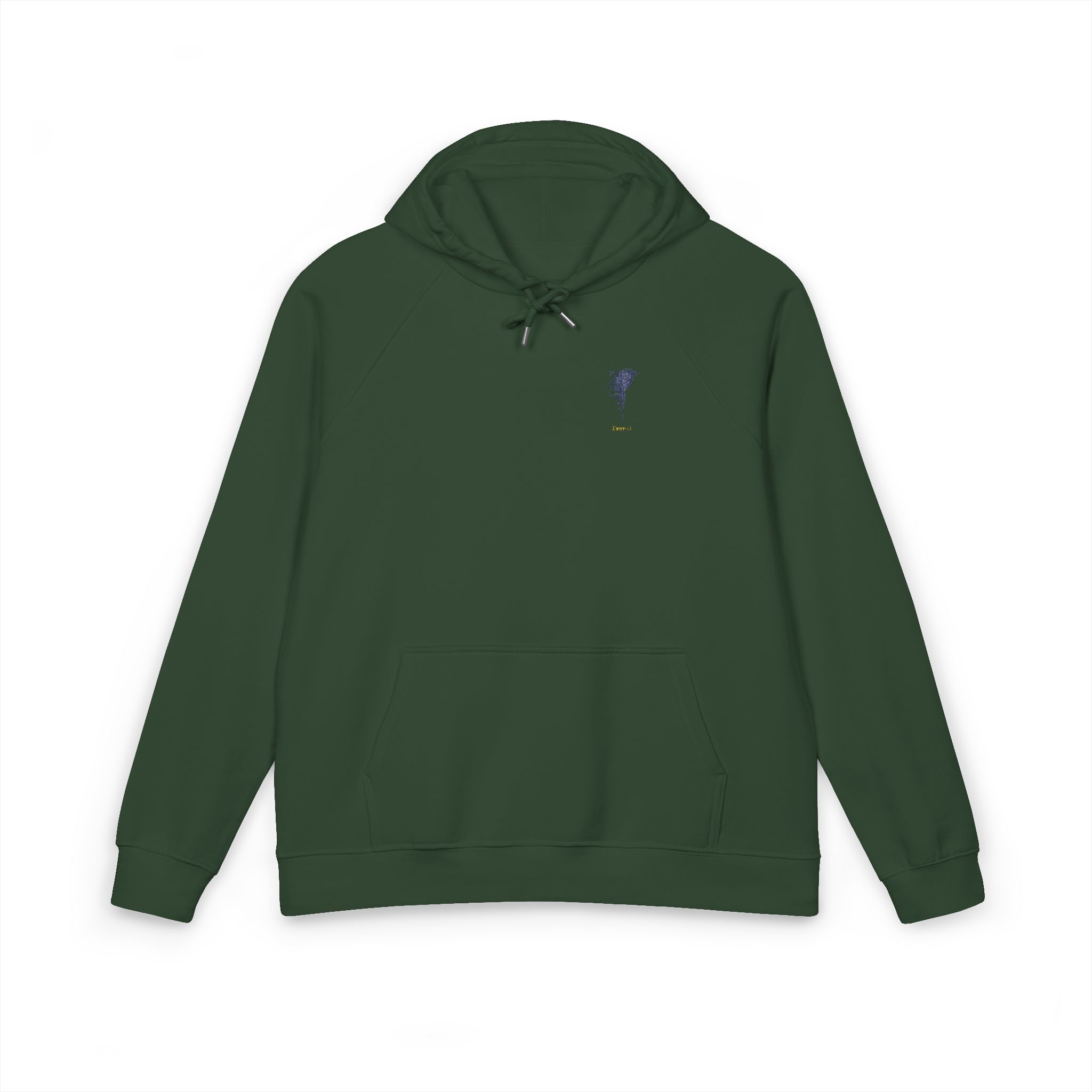 Fennel 1 Unisex Eco Raglan Hoodie Embroidery - Image 13
