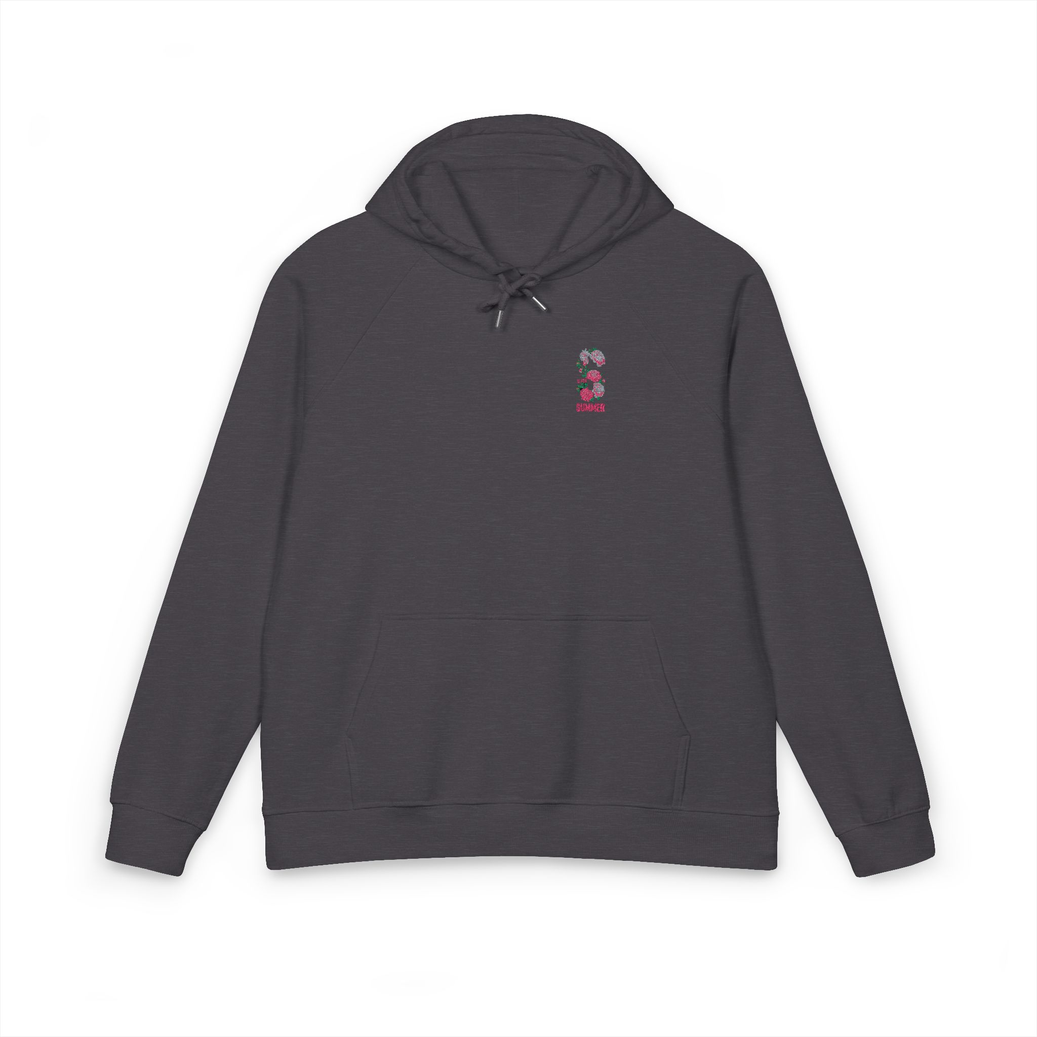 Summer Unisex Eco Raglan Hoodie Embroidery - Image 9