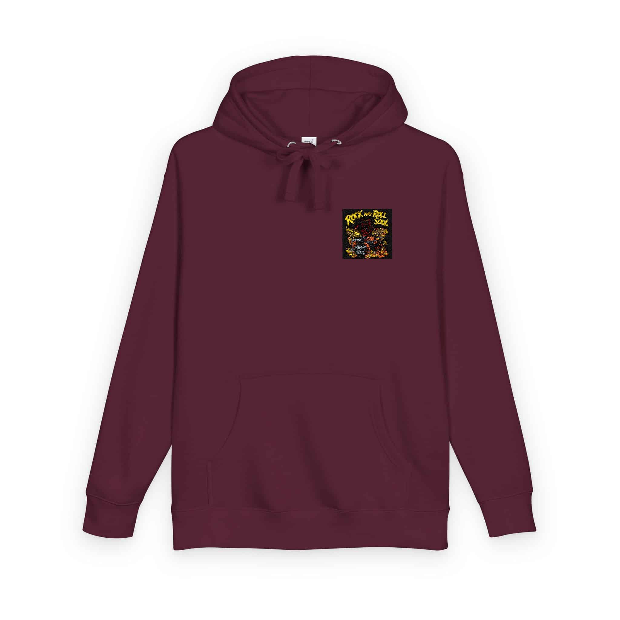 Rock and Roll Soul Copia Unisex Fleece Hoodie - Image 30