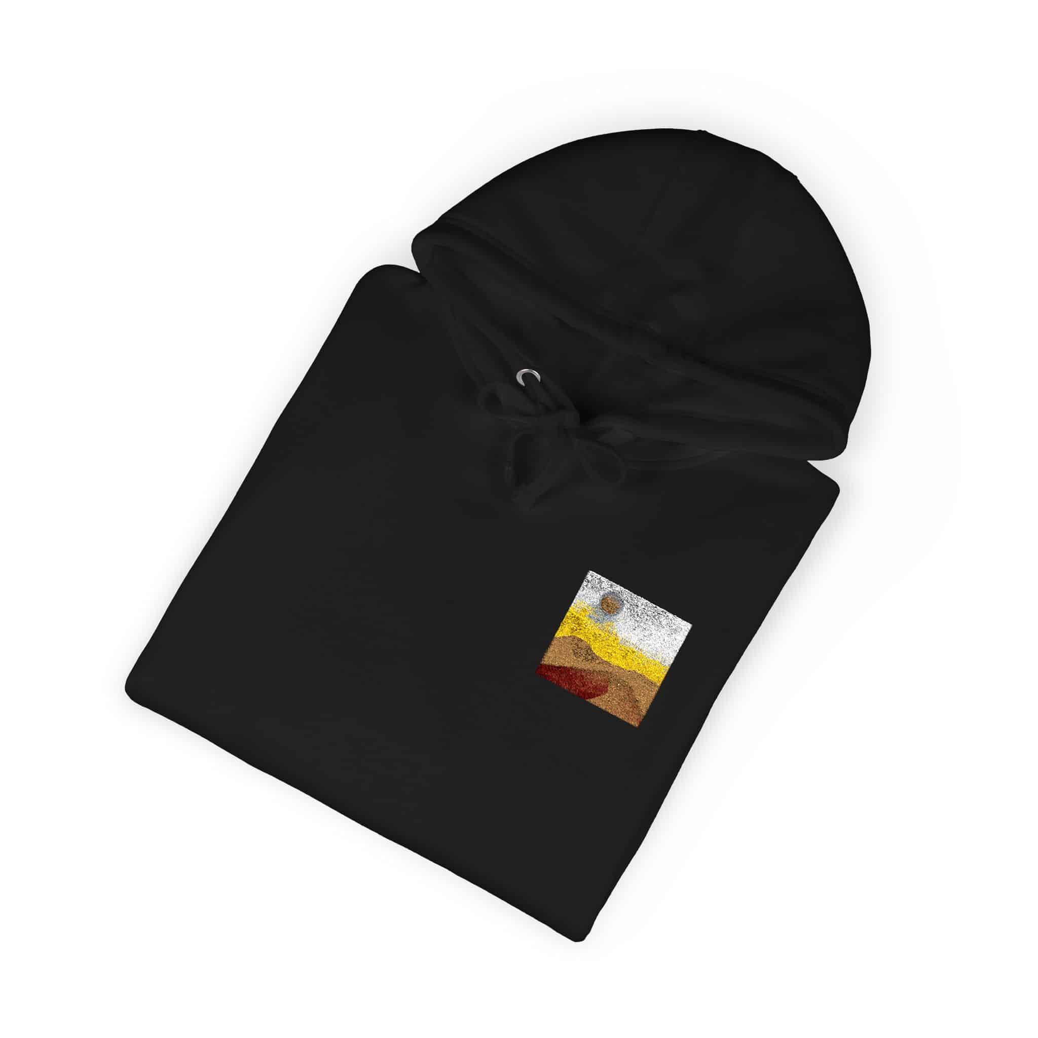 Dreamy Motivational Card Template Social Media Landscape Unisex Fleece Hoodie - Image 36