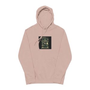 Urbankidstyle Unisex Pigment Dyed Hoodie Embroidery