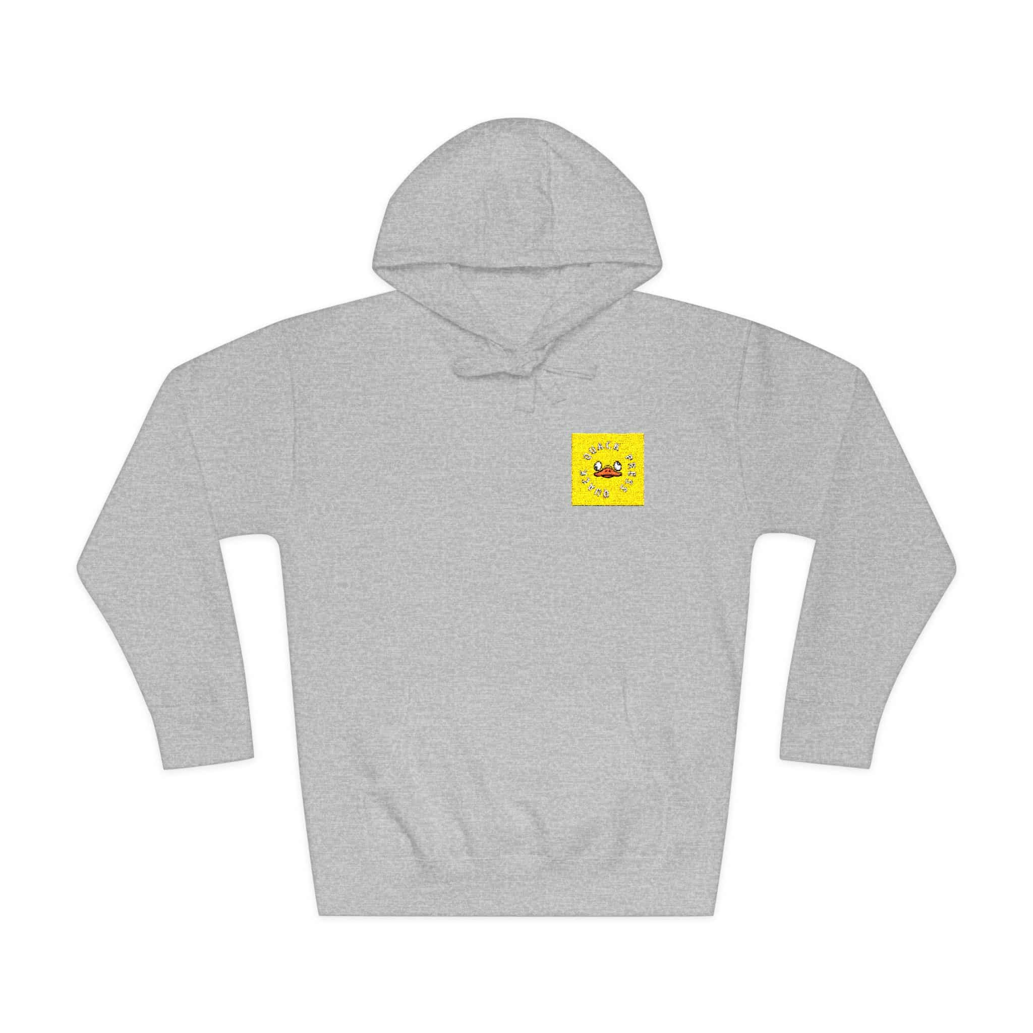 Quack Quack Press Publisher Logo Unisex Fleece Hoodie - Image 13