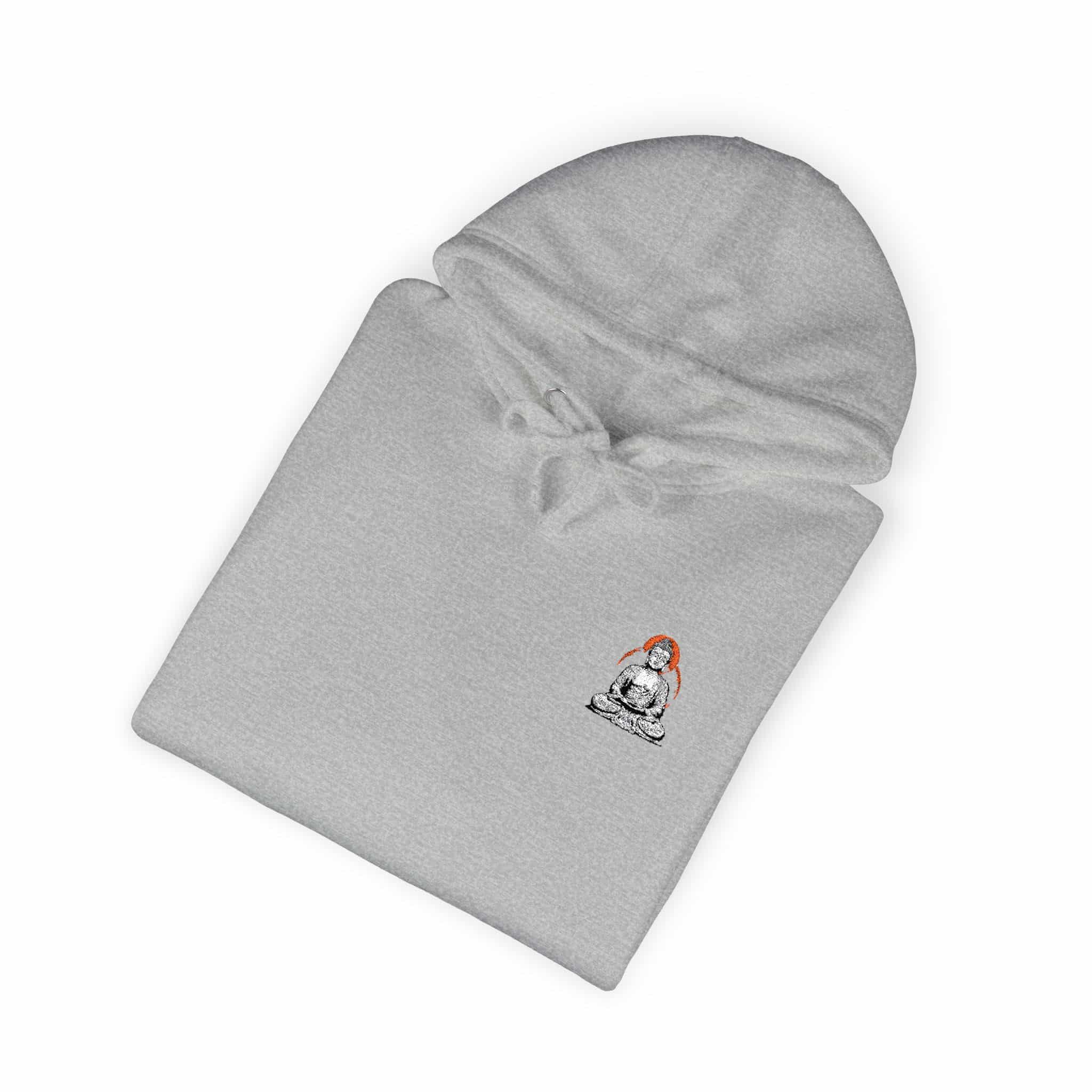 Serene Buddha Portrait Unisex Fleece Hoodie - Image 16