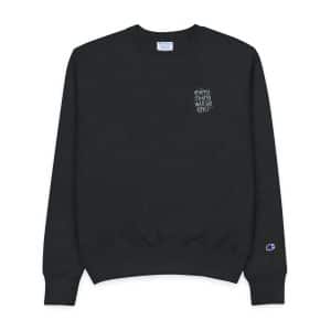 Everything Will Be Ok Mens Champion Crewneck Sweatshirt
