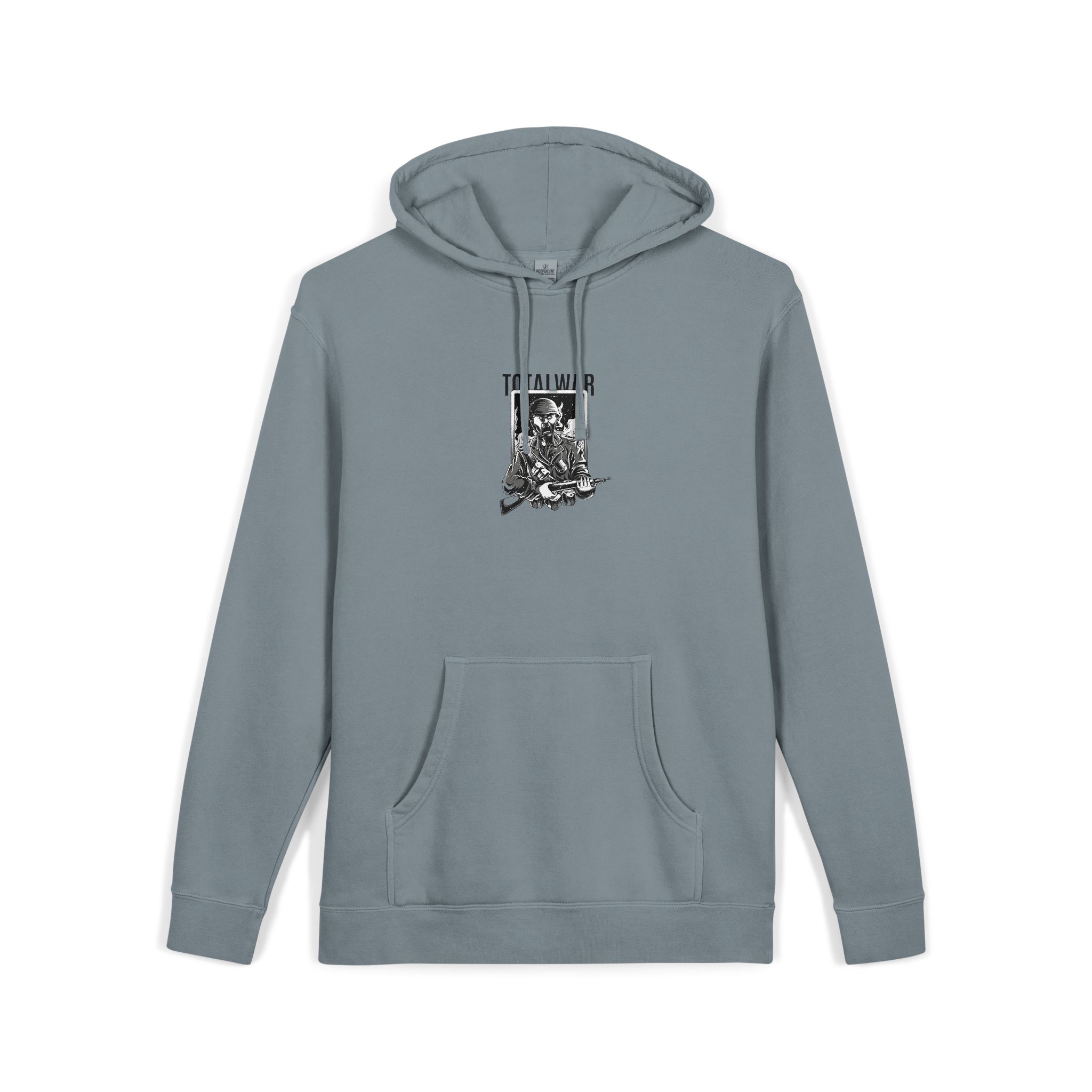 Total War 184703 Unisex Pigment Dyed Hoodie Embroidery - Image 23