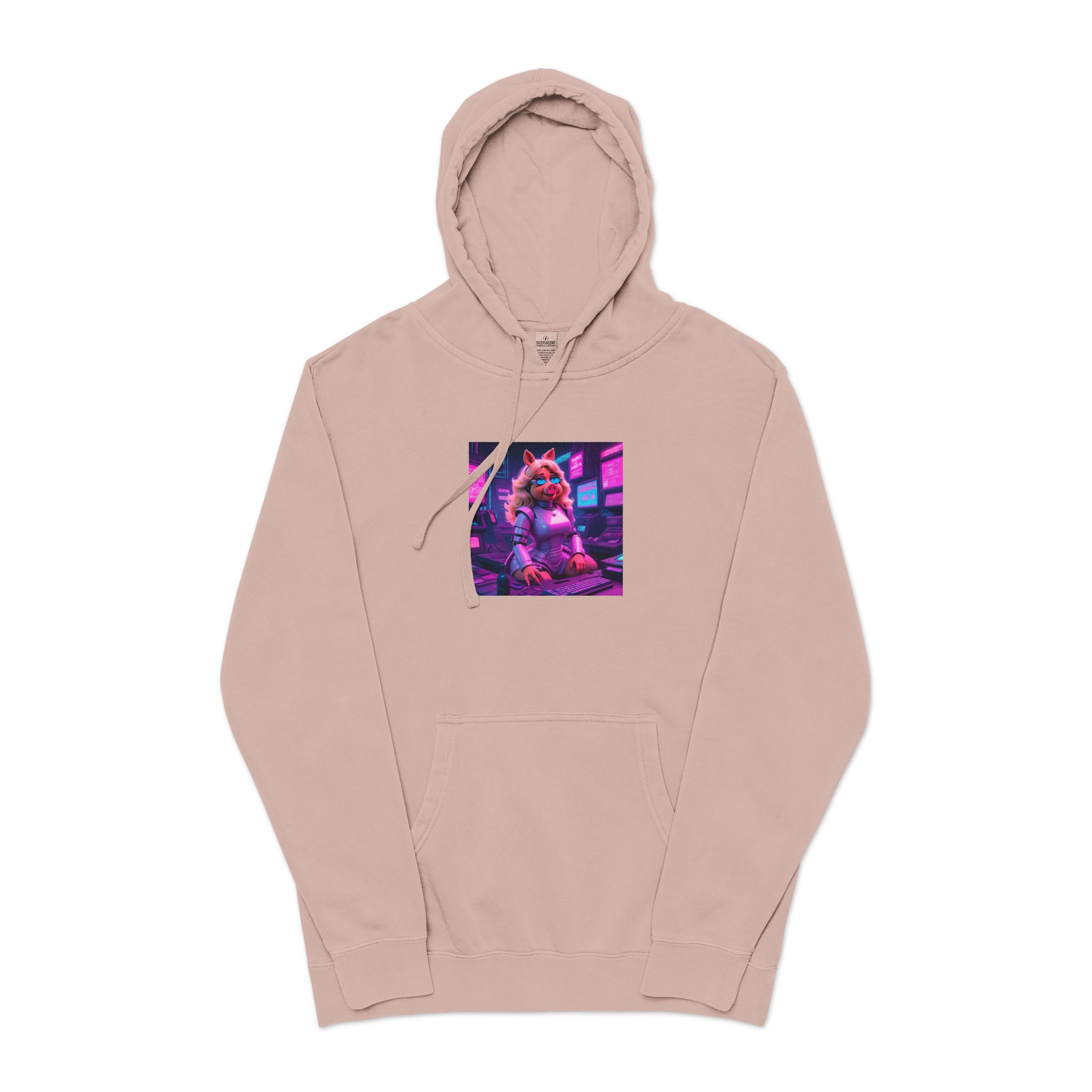 The Muppets V17 Unisex Pigment Dyed Hoodie Embroidery