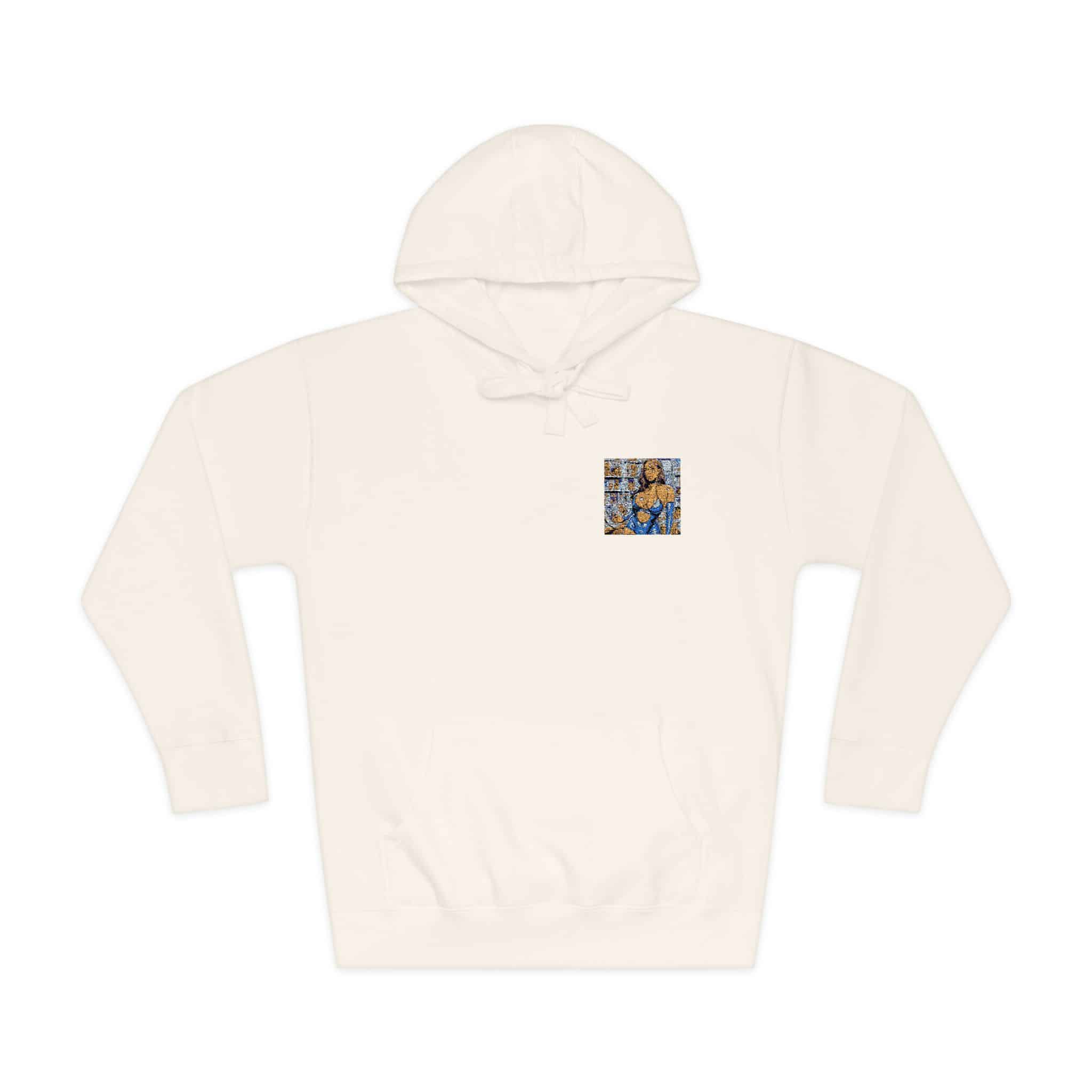 Porn Star V8 Unisex Fleece Hoodie - Image 5