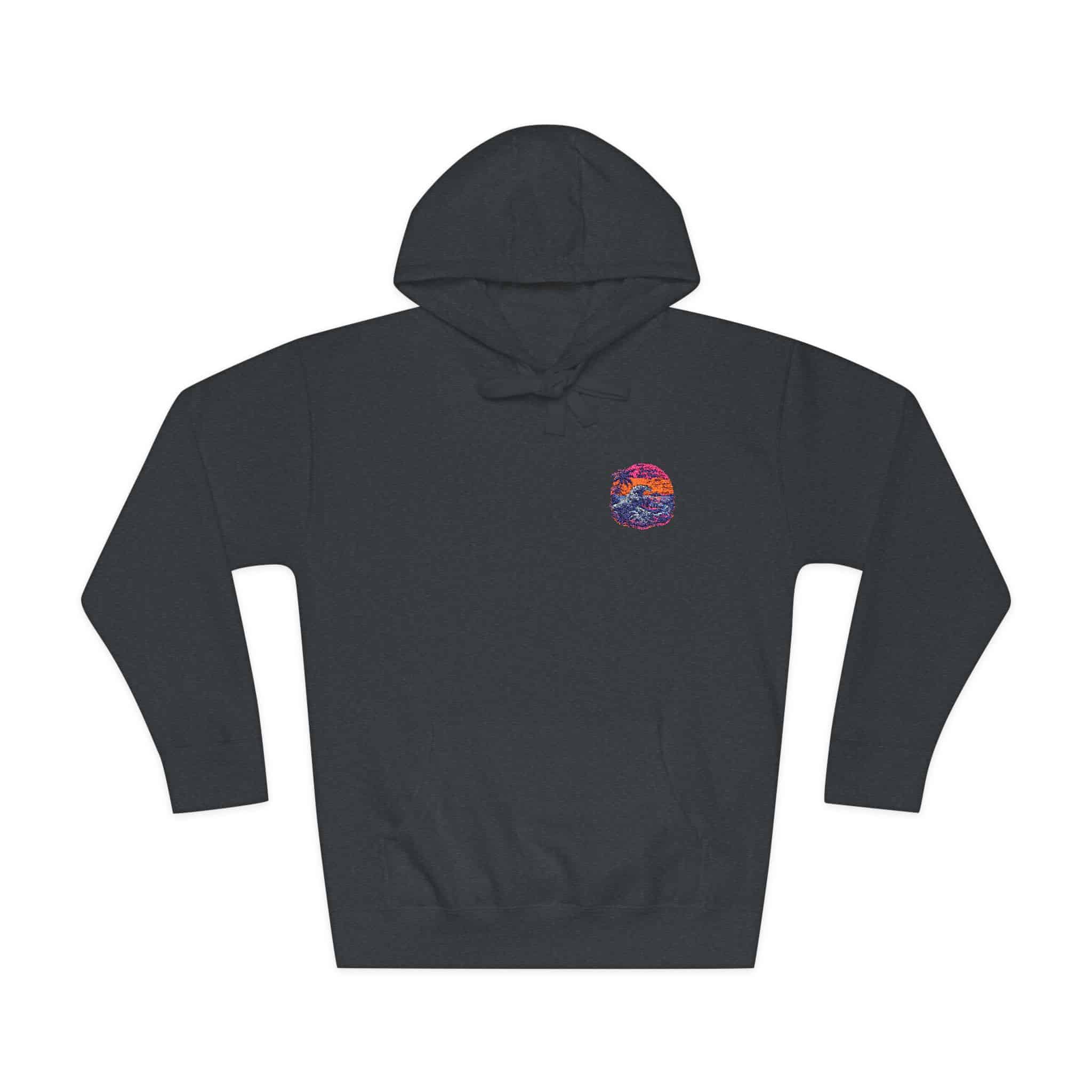 Vintage Vibes Crafting Timeless Retro Summer Tshirt Vector Illustrations Unisex Fleece Hoodie - Image 25