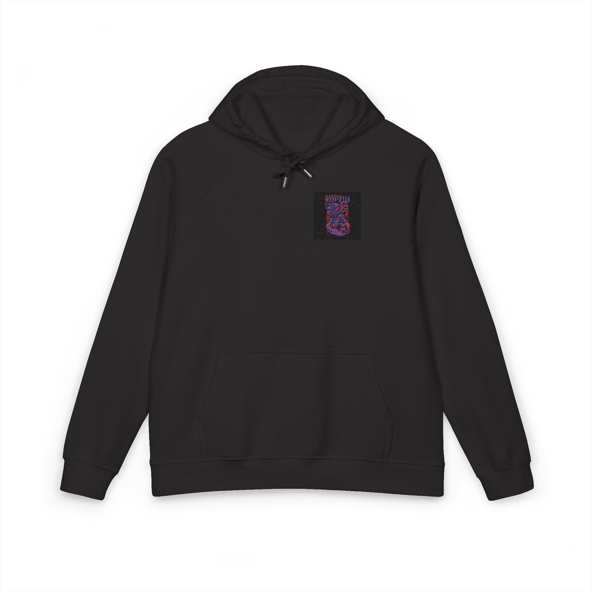 Scenestyle Unisex Eco Raglan Hoodie Embroidery - Image 17