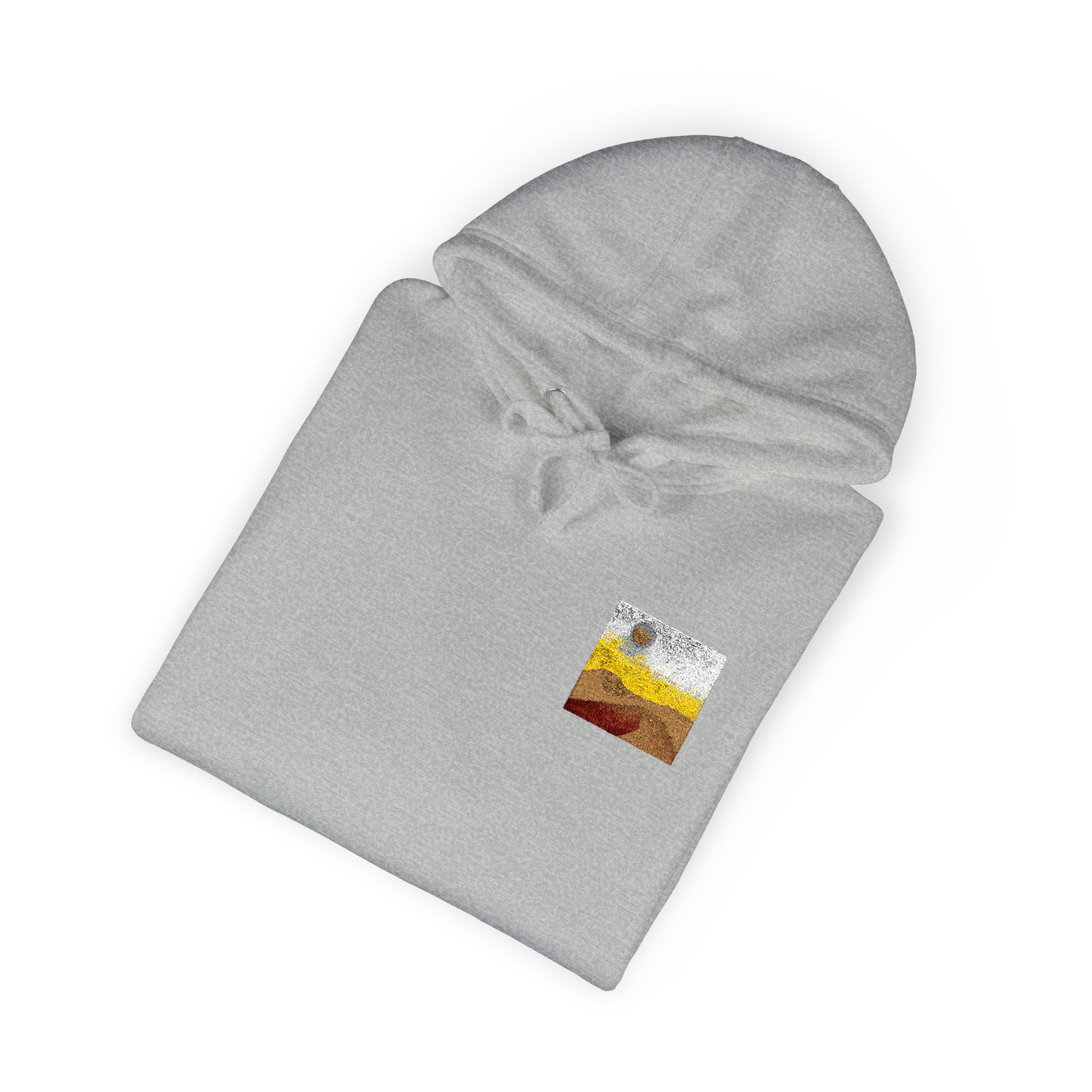 Dreamy Motivational Card Template Social Media Landscape Unisex Fleece Hoodie - Image 16
