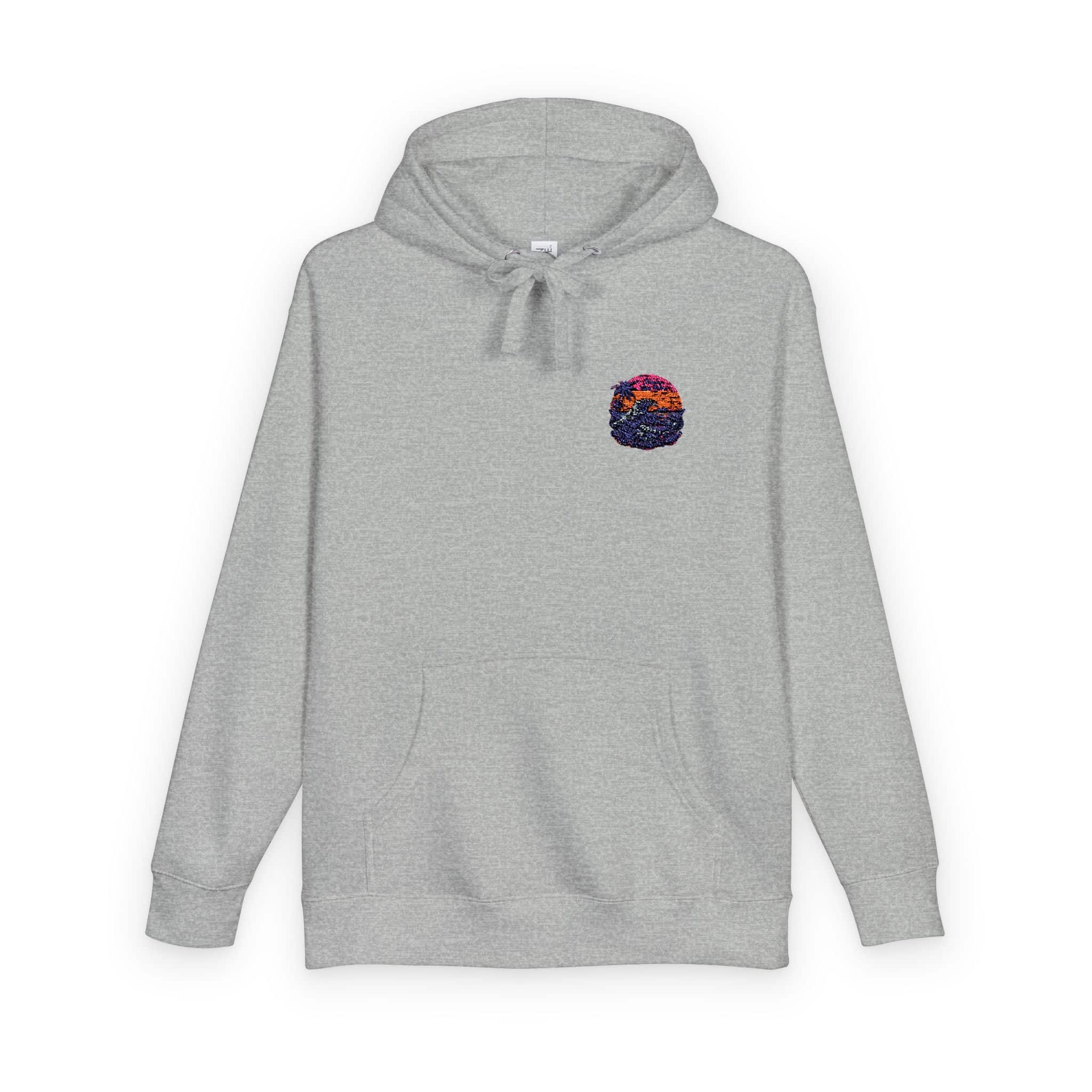 Vintage Vibes Crafting Timeless Retro Summer Tshirt Vector Illustrations Unisex Fleece Hoodie - Image 14