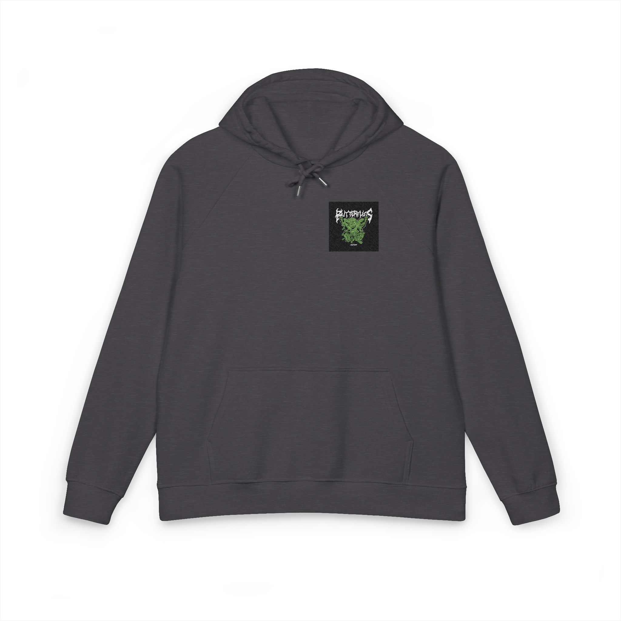 Vector Cupid Money Illustration Streetwear Apparel Design Unisex Eco Raglan Hoodie Embroidery - Image 9
