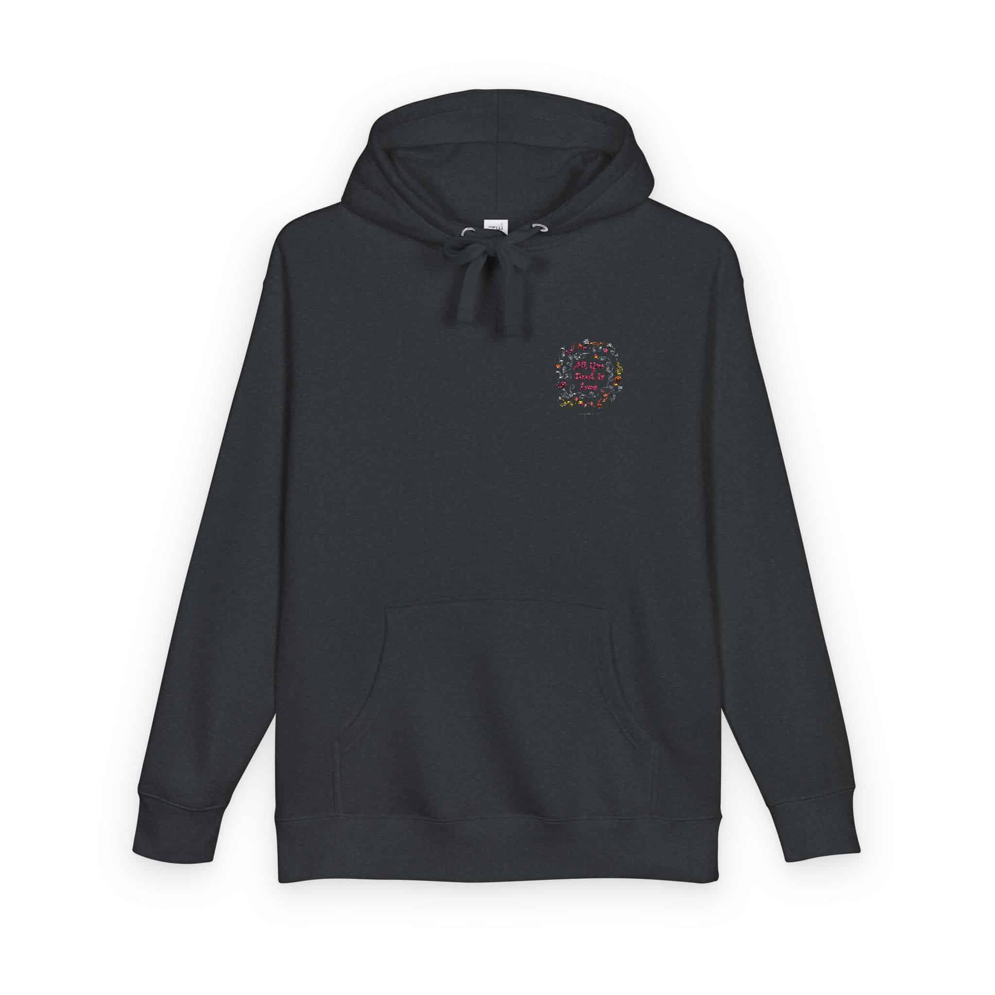 Romantic Valentine S Day Card Unisex Fleece Hoodie - Image 26