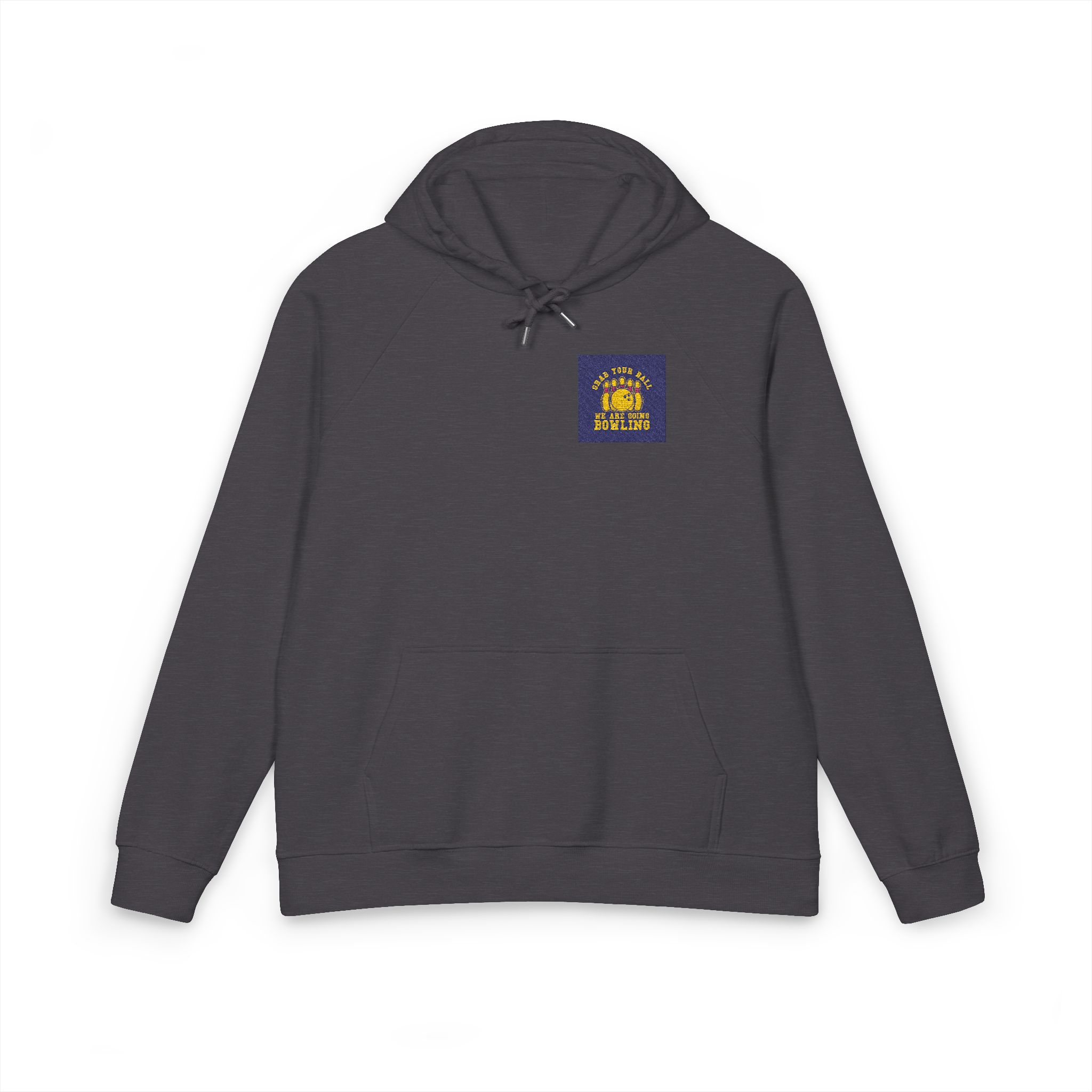 Grab Your Unisex Eco Raglan Hoodie Embroidery - Image 9