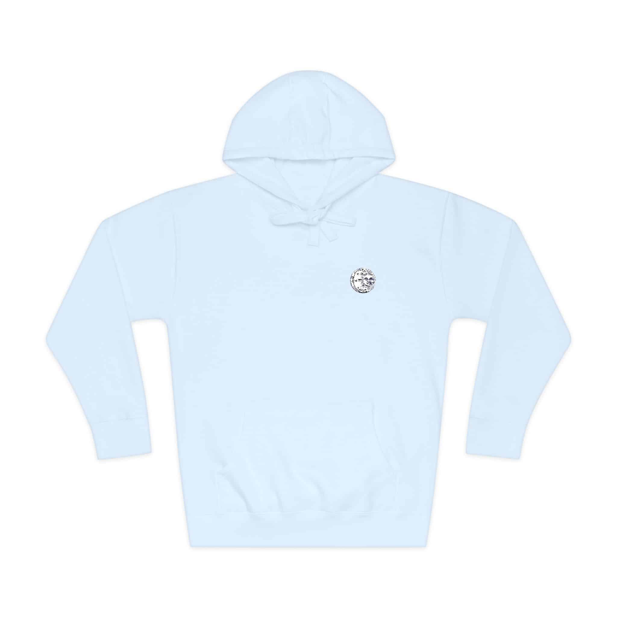 Sun Crescent Engraving Unisex Fleece Hoodie - Image 9