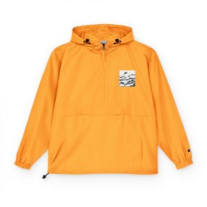 Watercolor Chinese Style Champion Unisex Packable Anorak Jacket