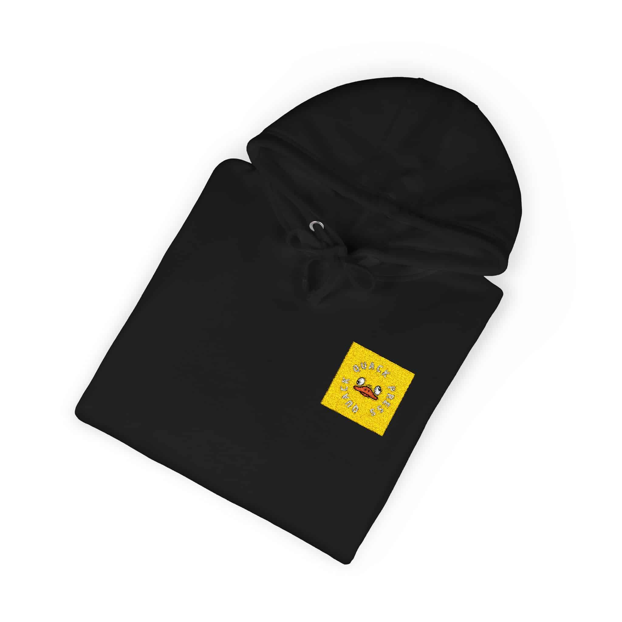 Quack Quack Press Publisher Logo Unisex Fleece Hoodie - Image 36