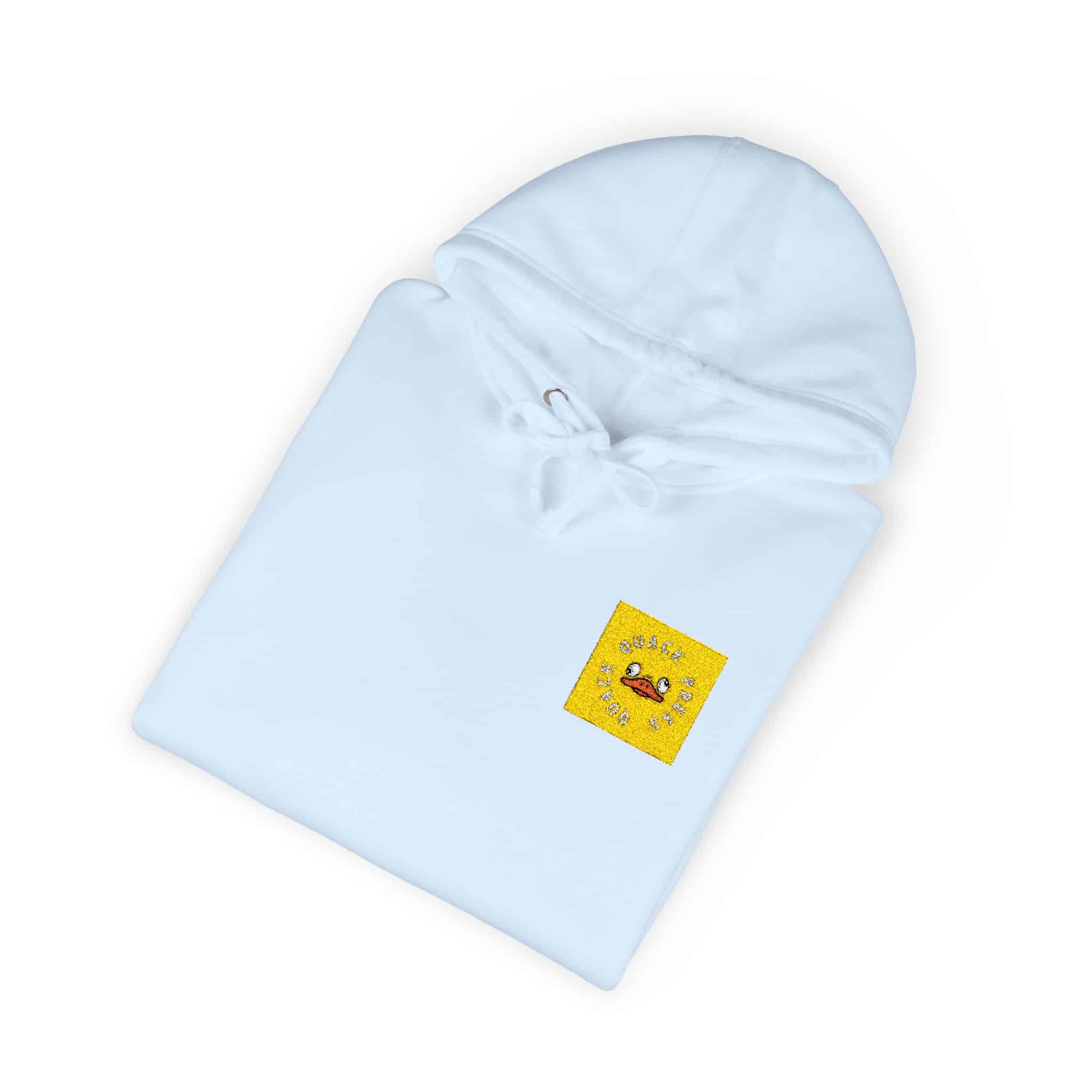 Quack Quack Press Publisher Logo Unisex Fleece Hoodie - Image 12