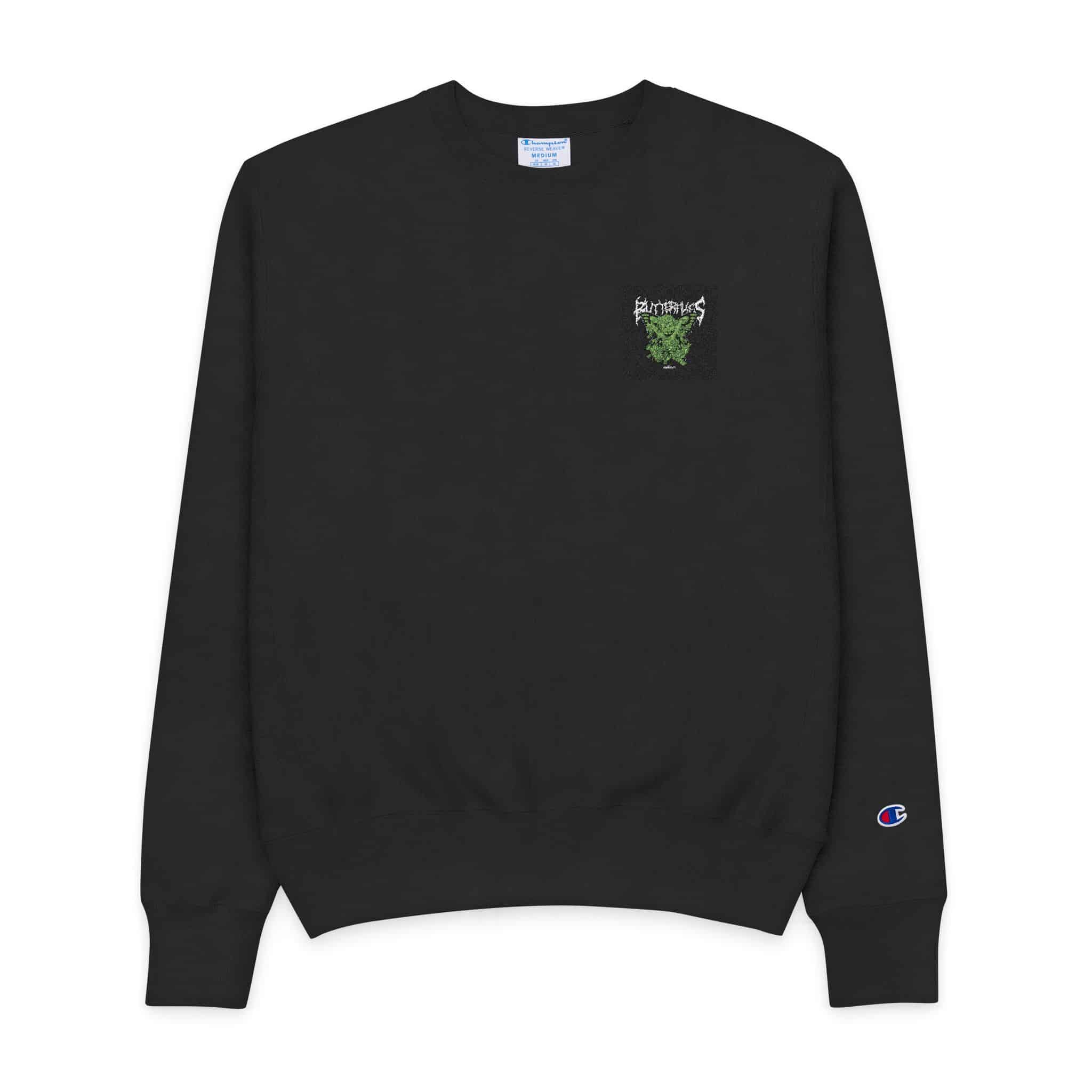 Vector Cupid Money Illustration Streetwear Apparel Design Mens Champion Crewneck Sweatshirt