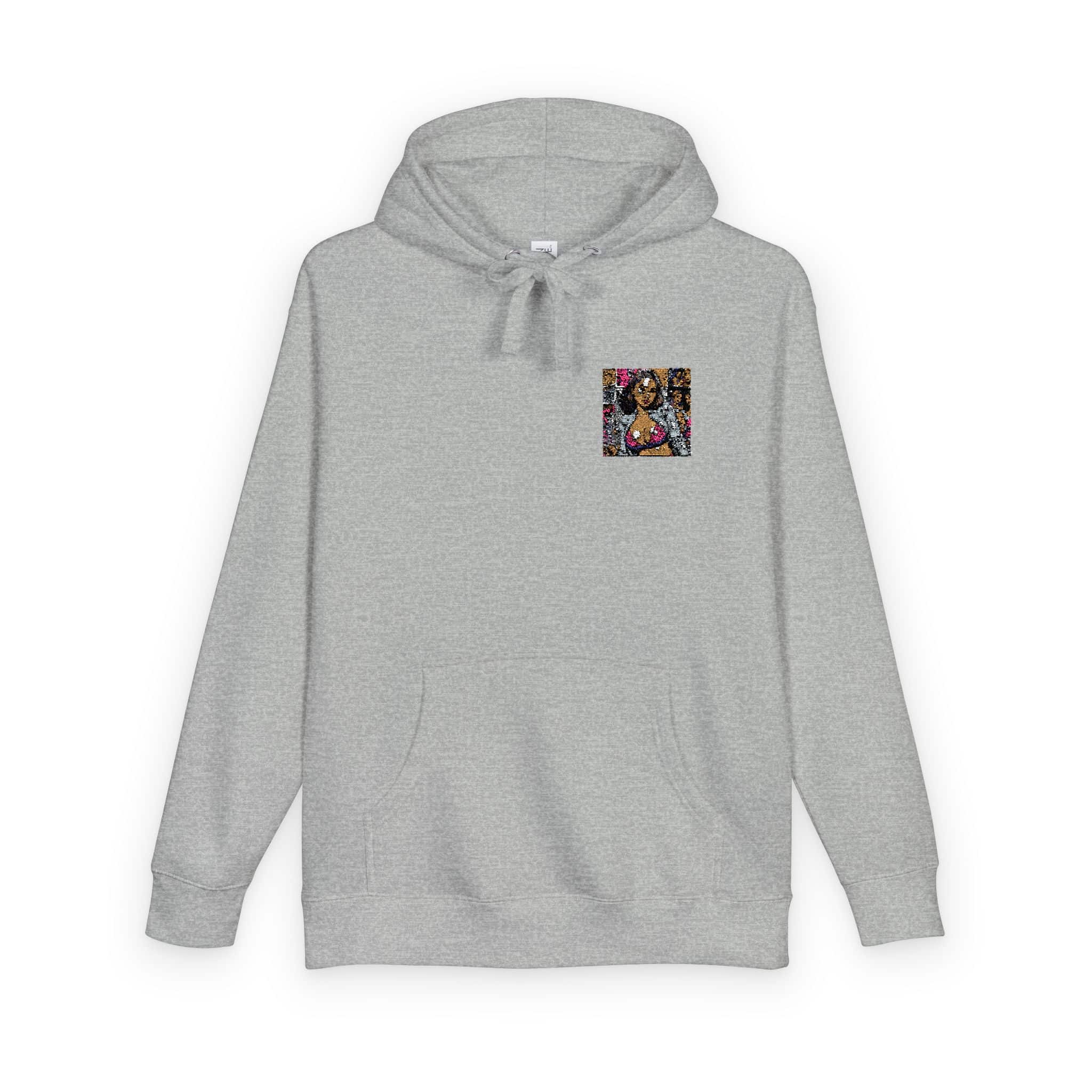 Porn Star V5 Unisex Fleece Hoodie - Image 14