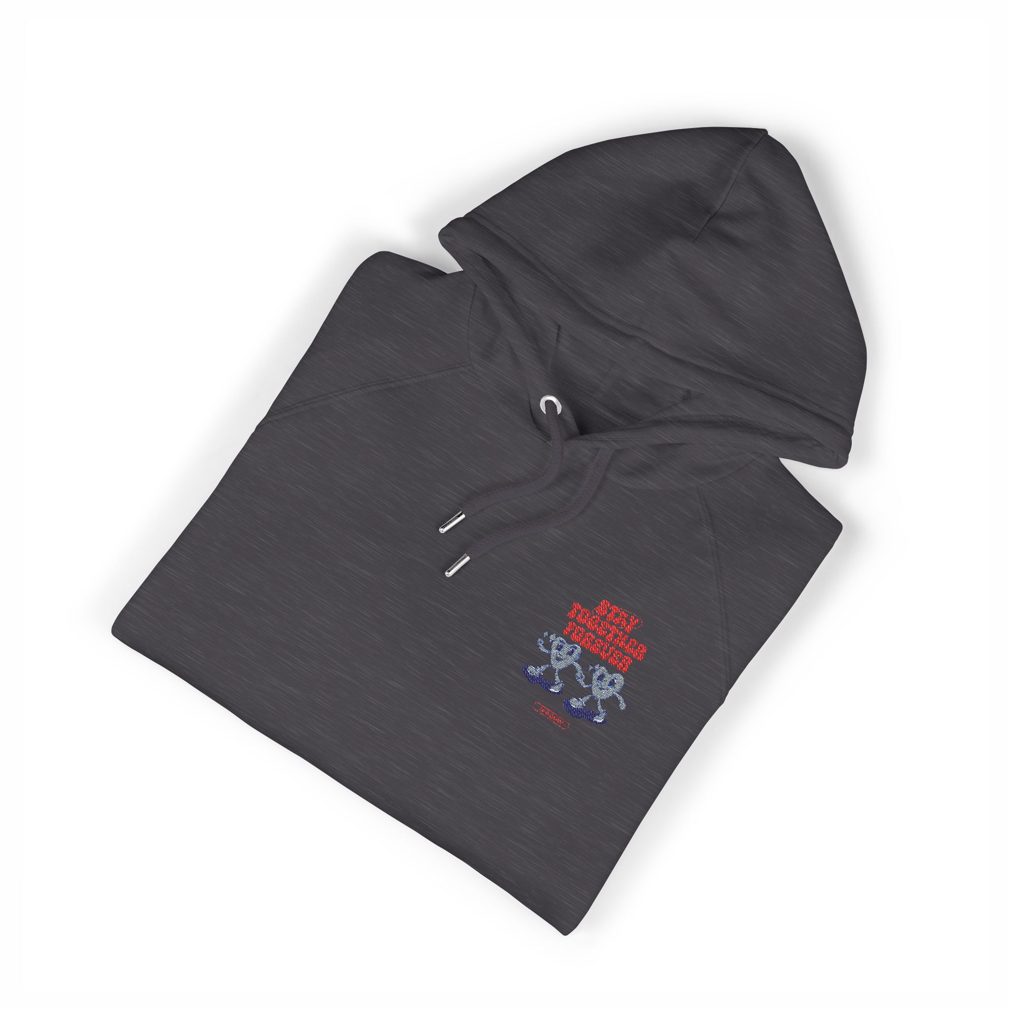 Stay Together Forever Unisex Eco Raglan Hoodie Embroidery - Image 11