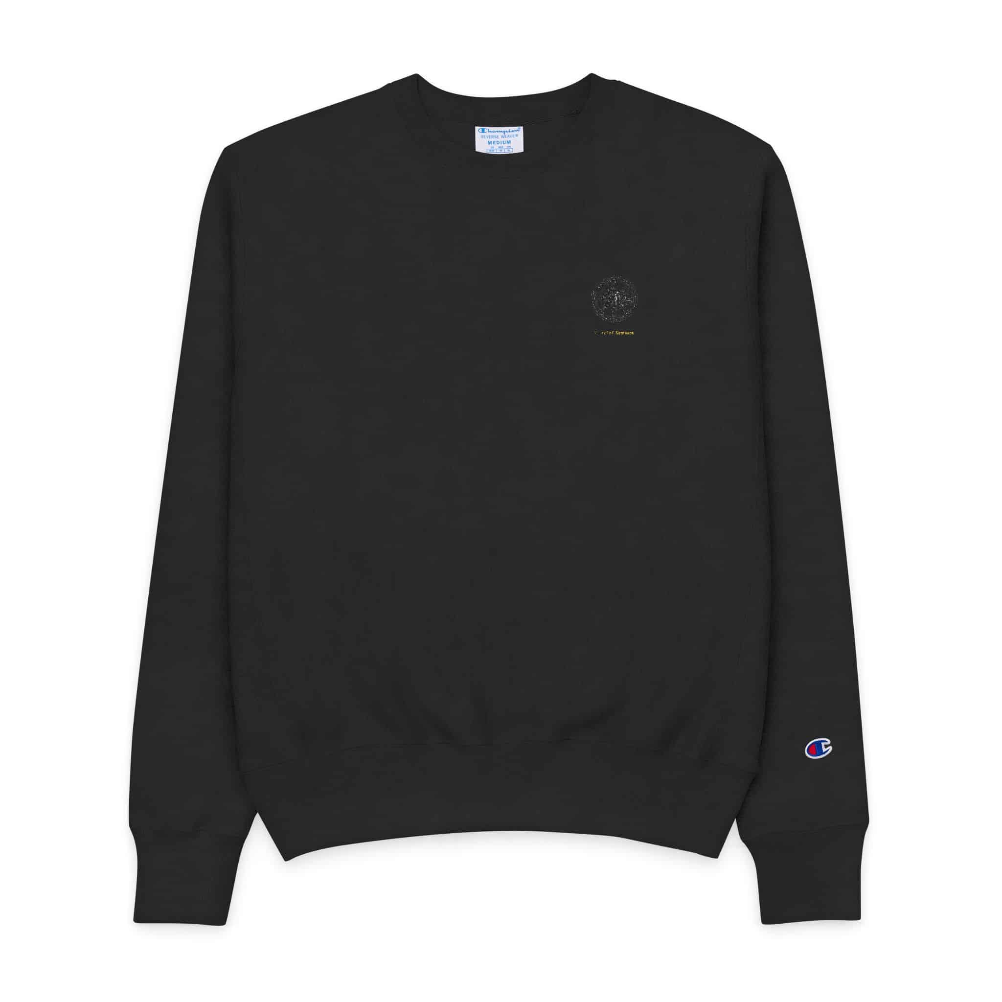 Wheel of Samsara Mens Champion Crewneck Sweatshirt