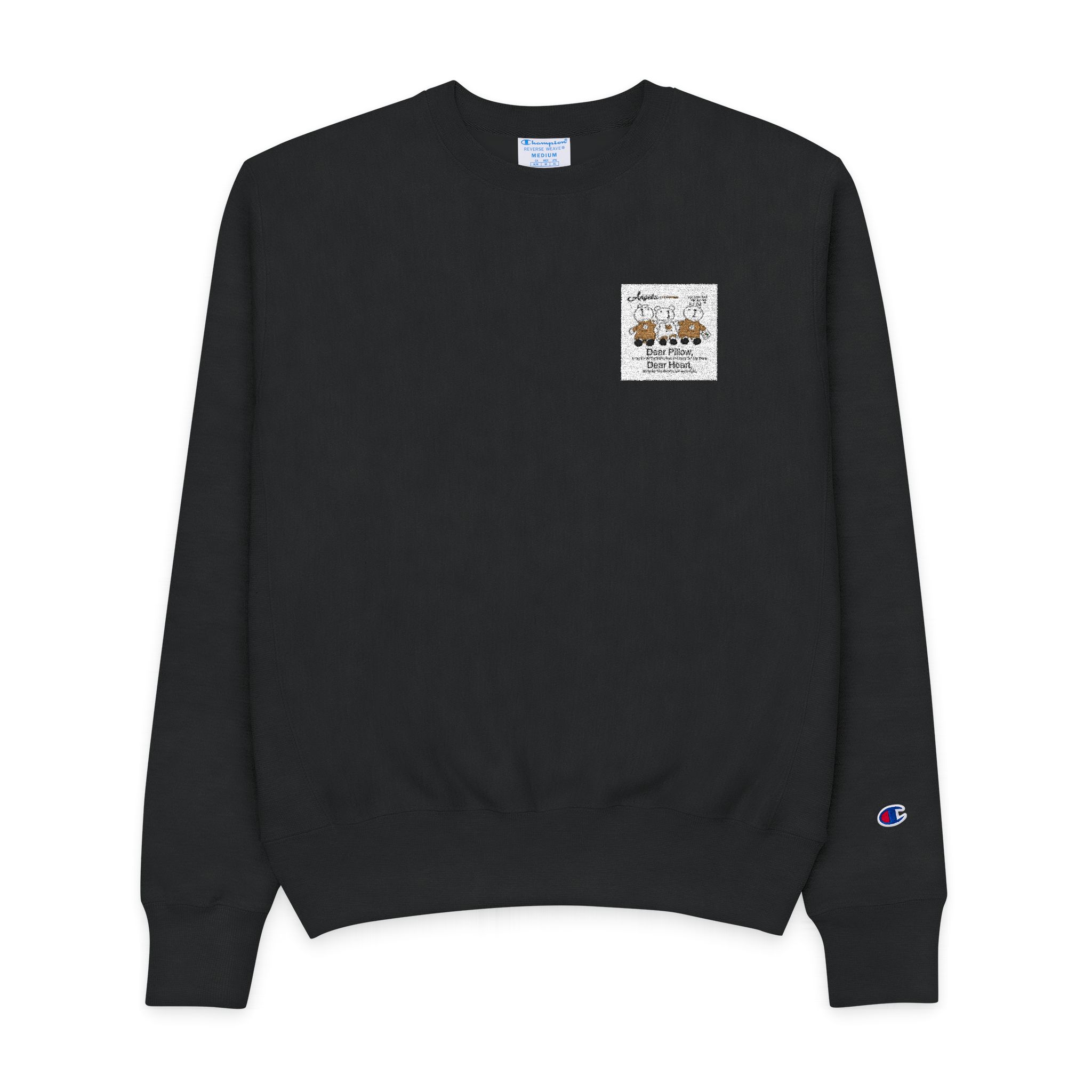 Dear Pillow Mens Champion Crewneck Sweatshirt