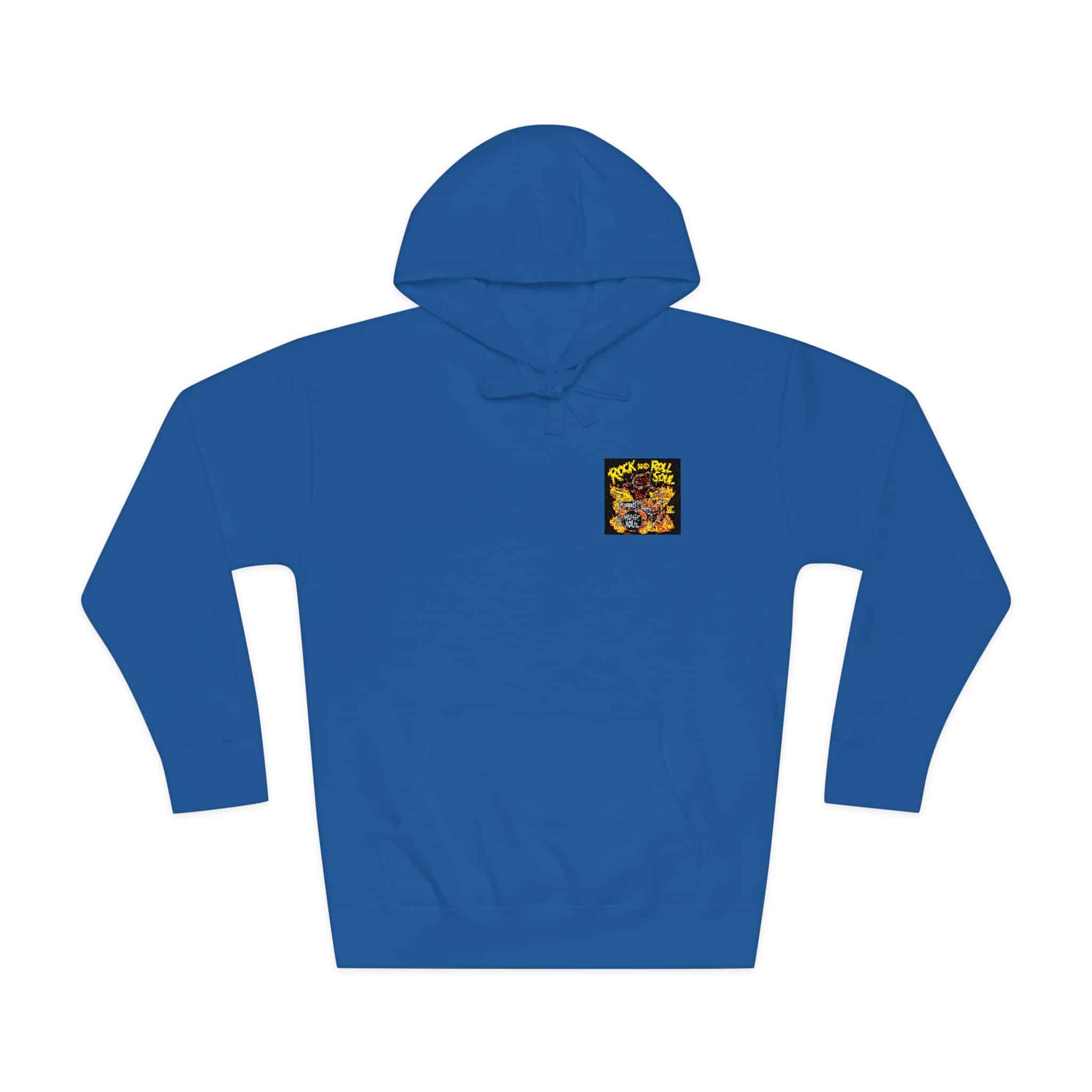 Rock and Roll Soul Copia Unisex Fleece Hoodie - Image 17