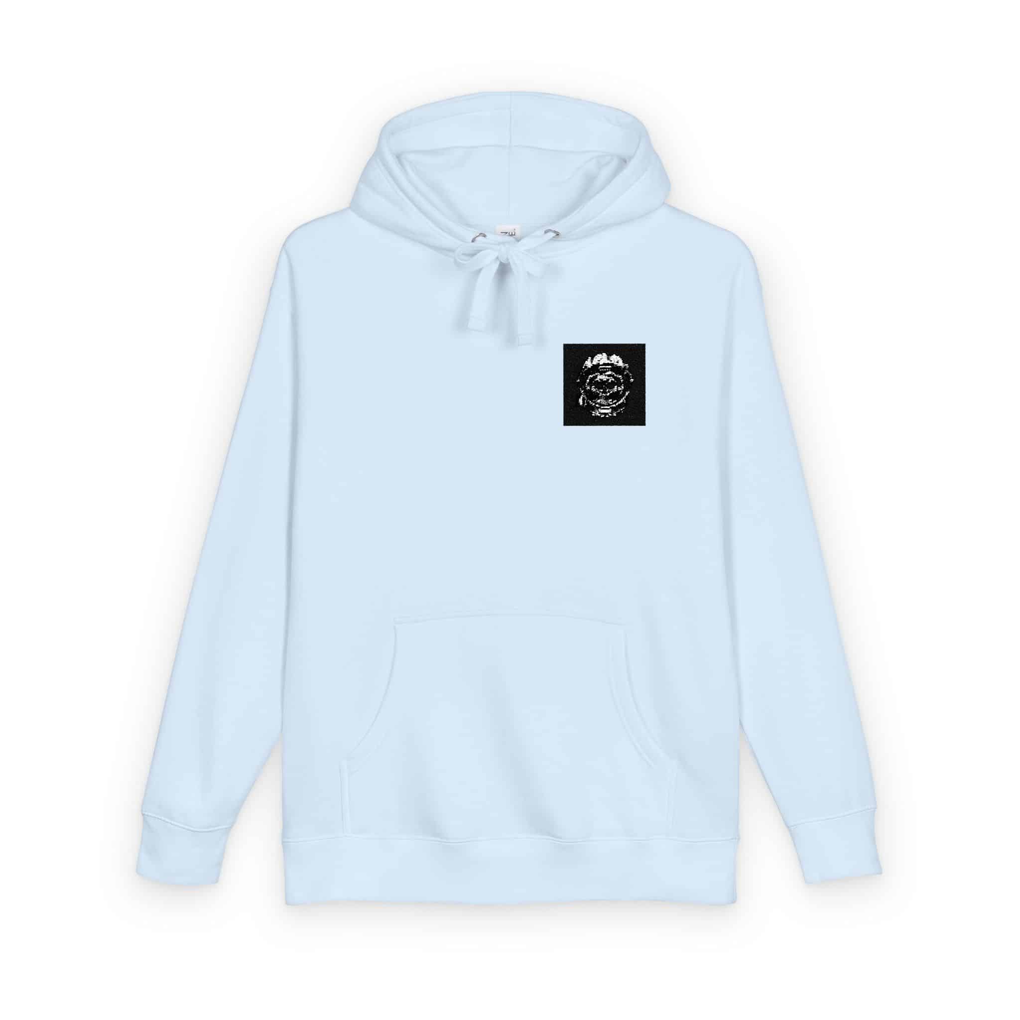 Vintage Astronaut Skull In Space Helmet Unisex Fleece Hoodie - Image 10