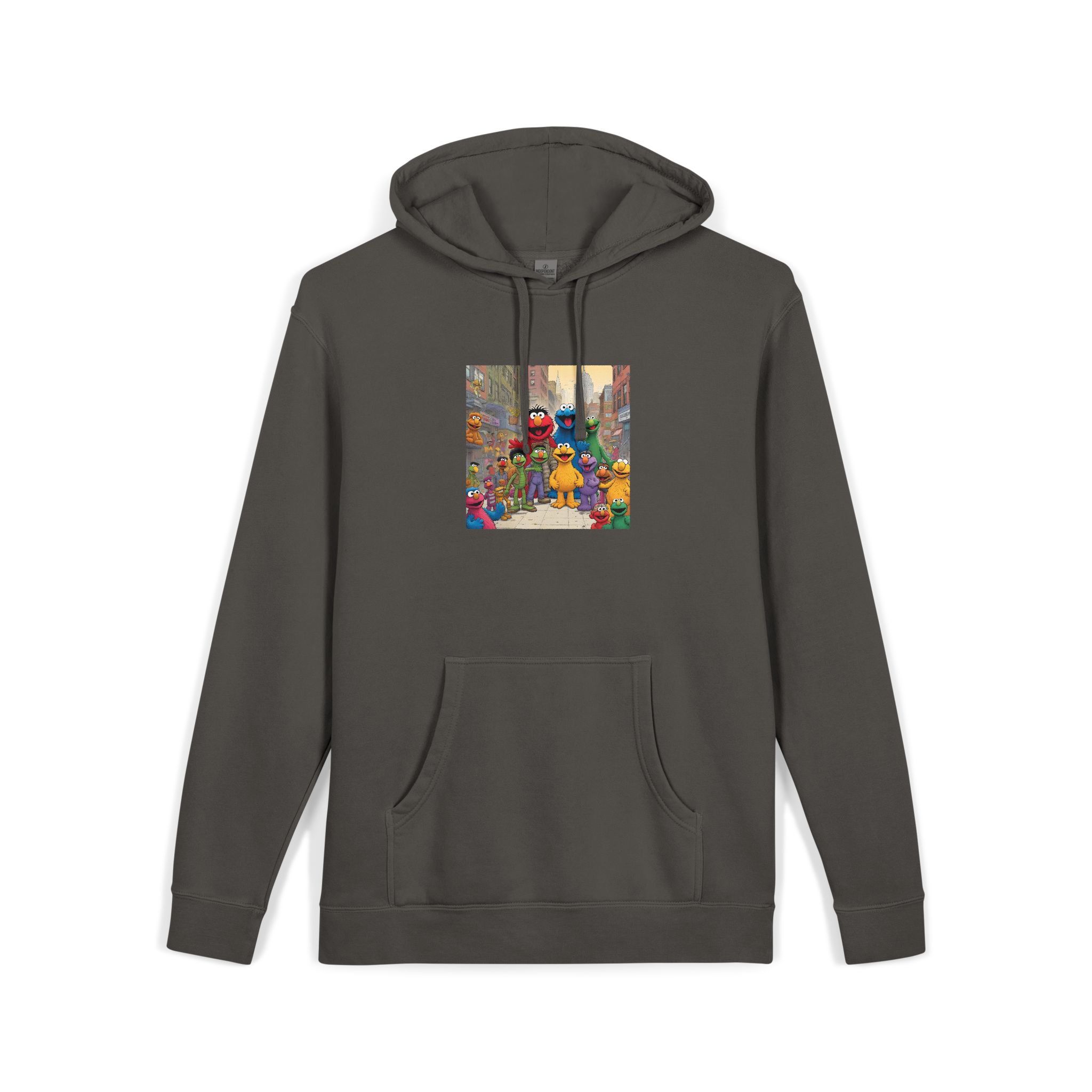 The Muppets V3 Unisex Pigment Dyed Hoodie Embroidery - Image 27