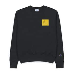 Vector Flat Illustration Modern Aperol Spritz Recipe Mens Champion Crewneck Sweatshirt