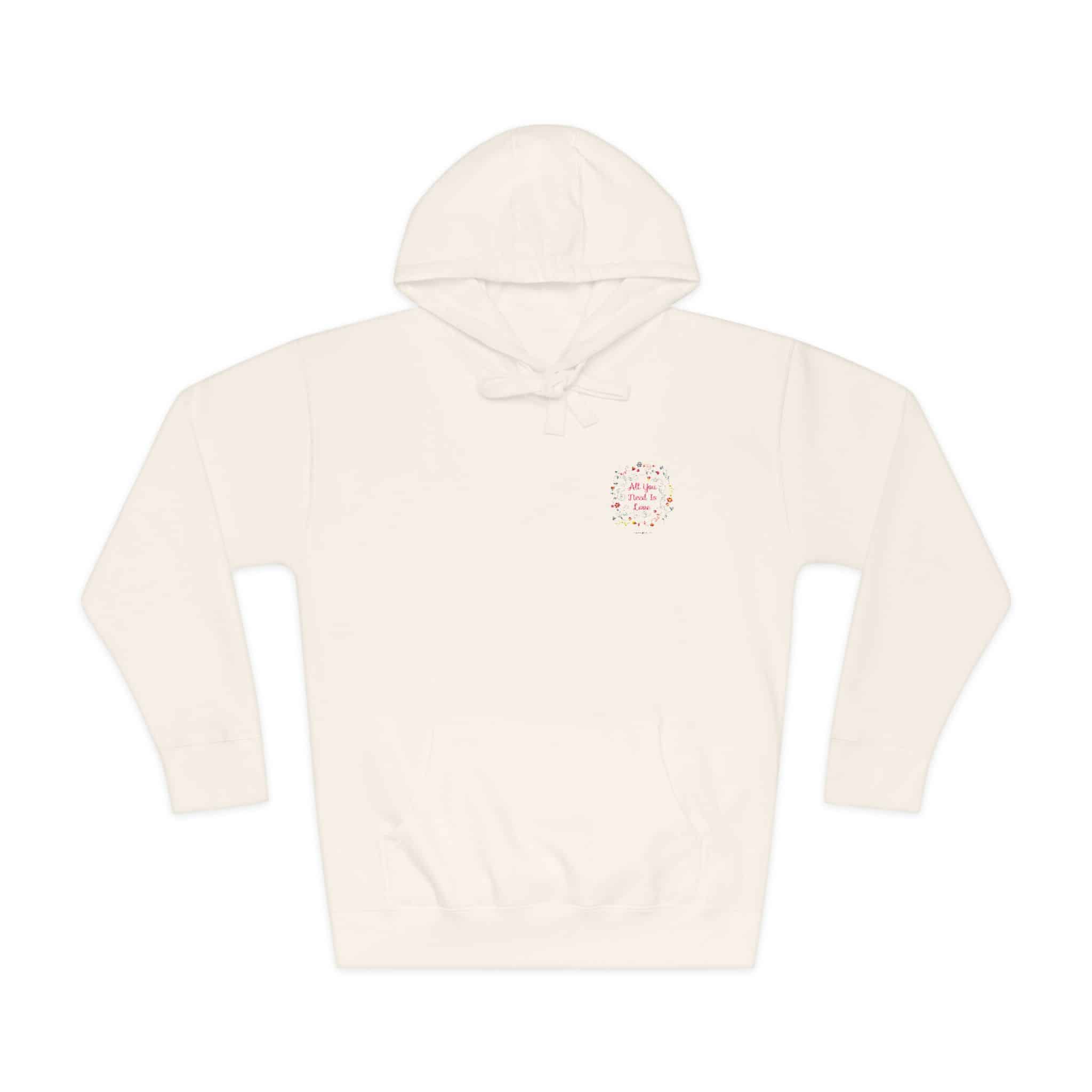 Romantic Valentine S Day Card Unisex Fleece Hoodie - Image 5