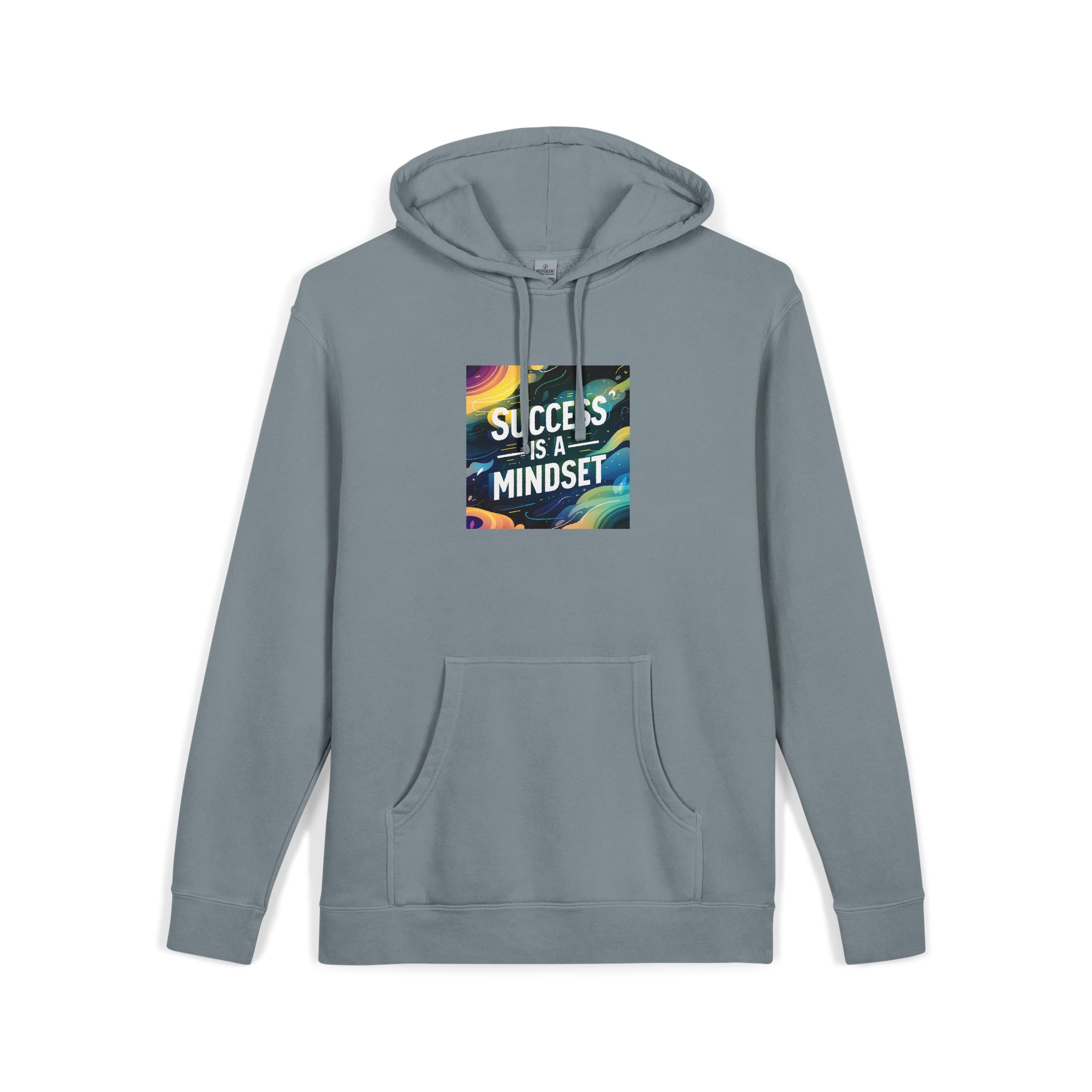 Success Is A Mindset Unisex Pigment Dyed Hoodie Embroidery - Image 23