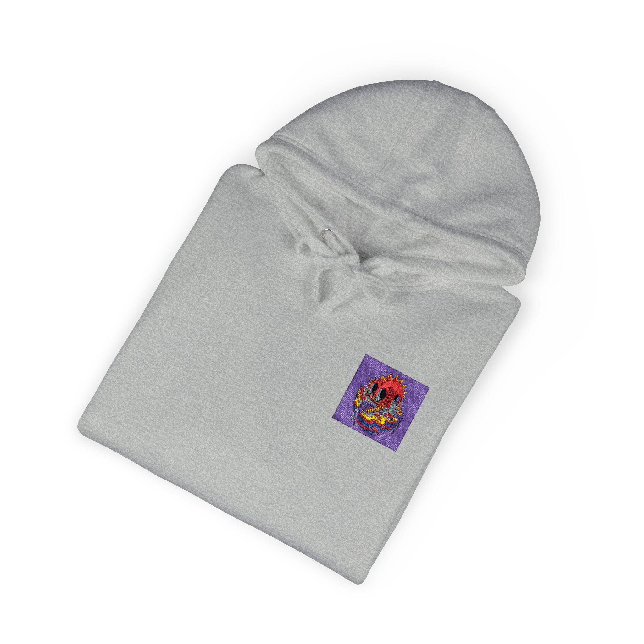 Psyskullrama Illustration Unisex Fleece Hoodie - Image 16