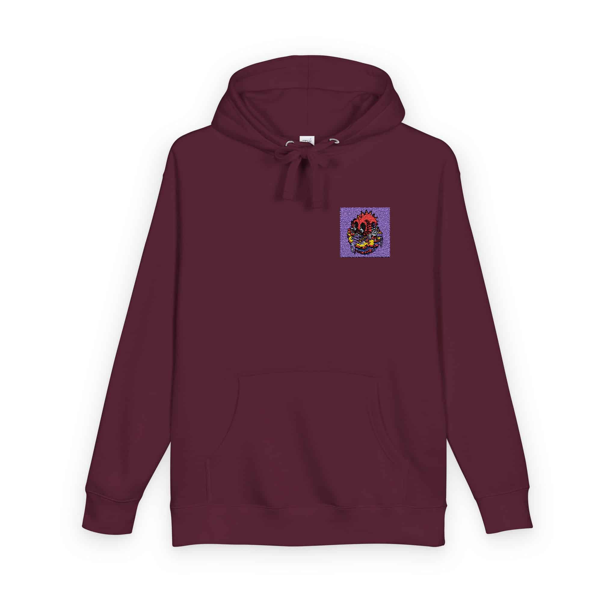 Psyskullrama Illustration Unisex Fleece Hoodie - Image 30