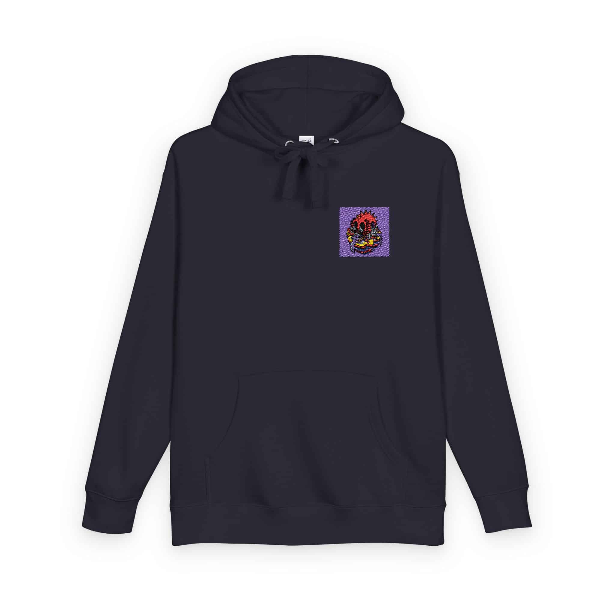 Psyskullrama Illustration Unisex Fleece Hoodie - Image 22