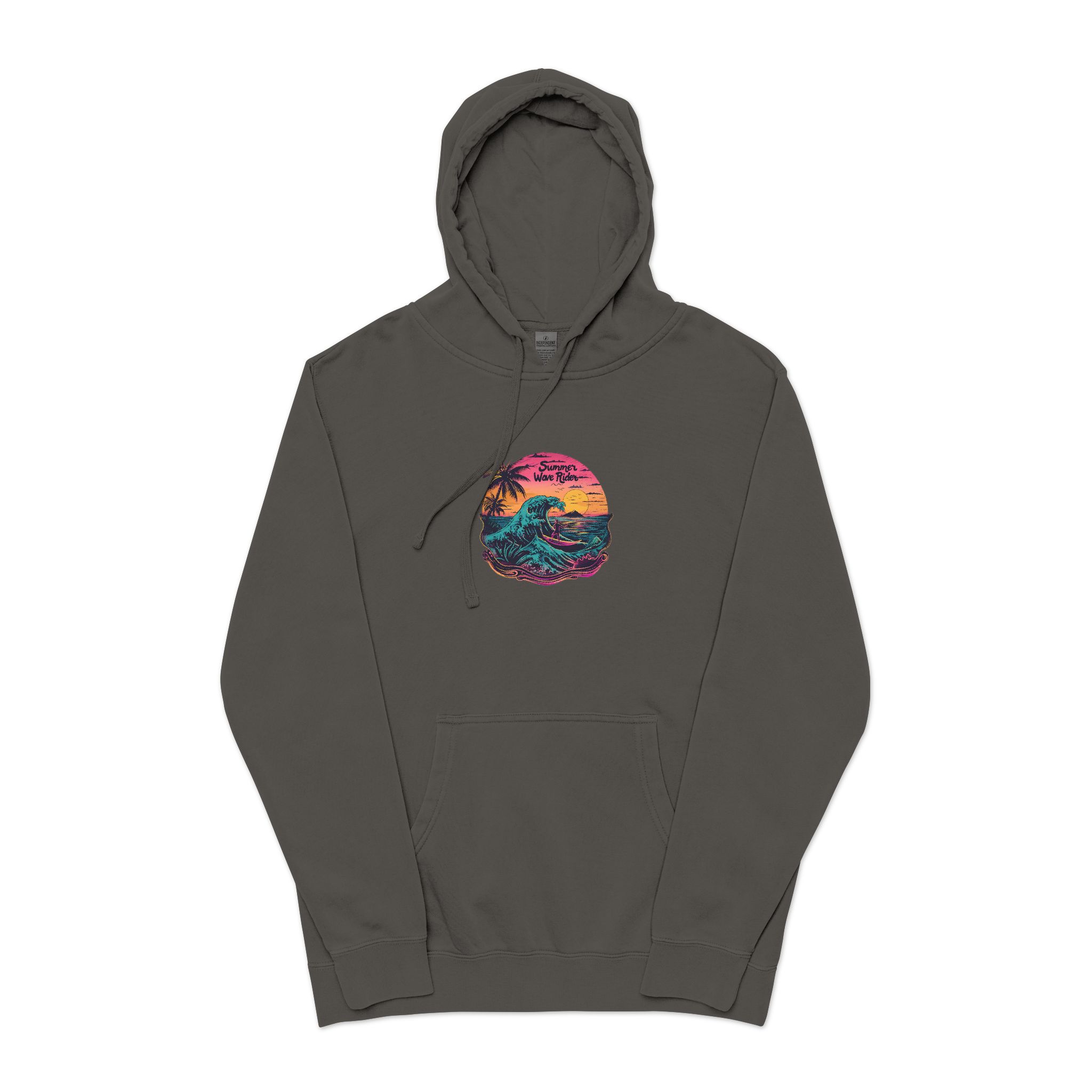 Vintage Vibes Crafting Timeless Retro Summer Tshirt Vector Illustrations Unisex Pigment Dyed Hoodie Embroidery - Image 25