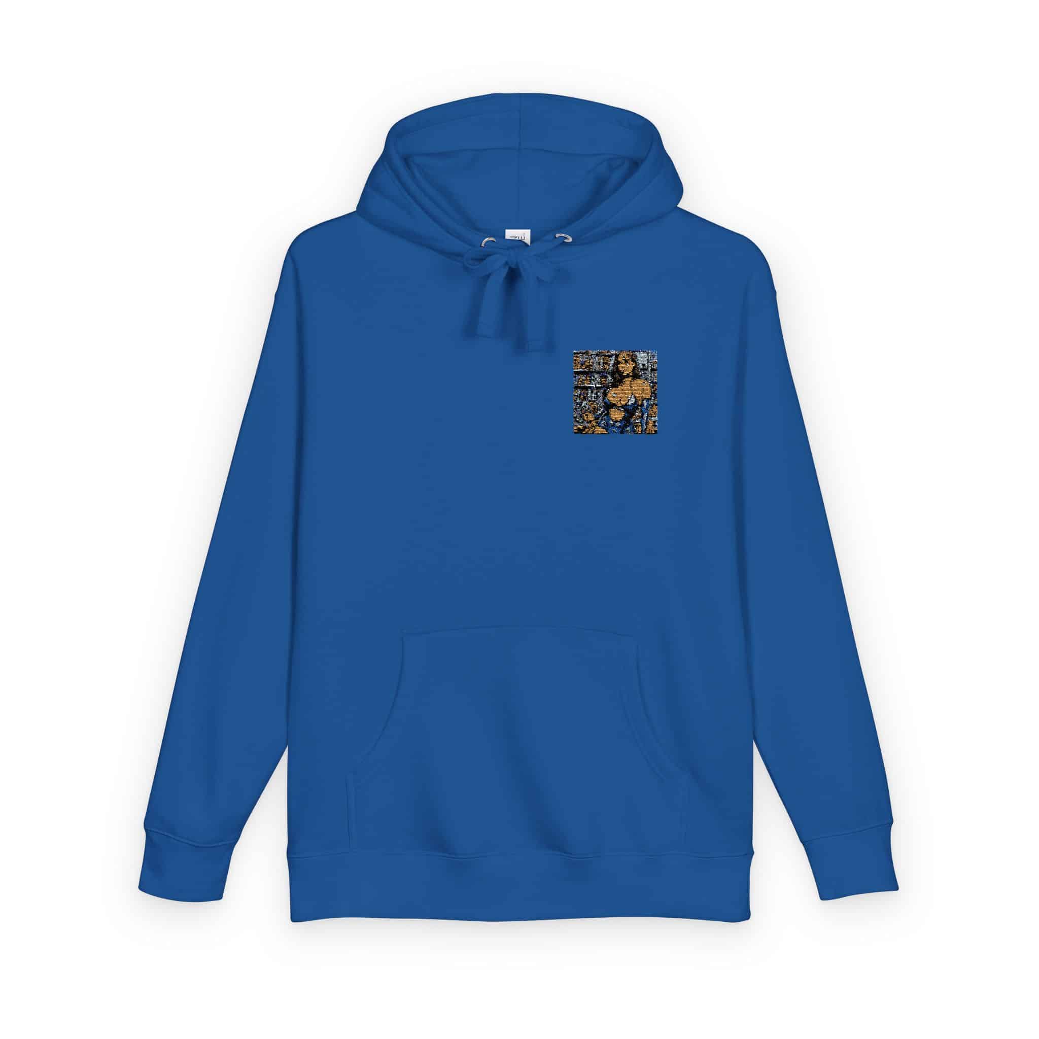 Porn Star V8 Unisex Fleece Hoodie - Image 18
