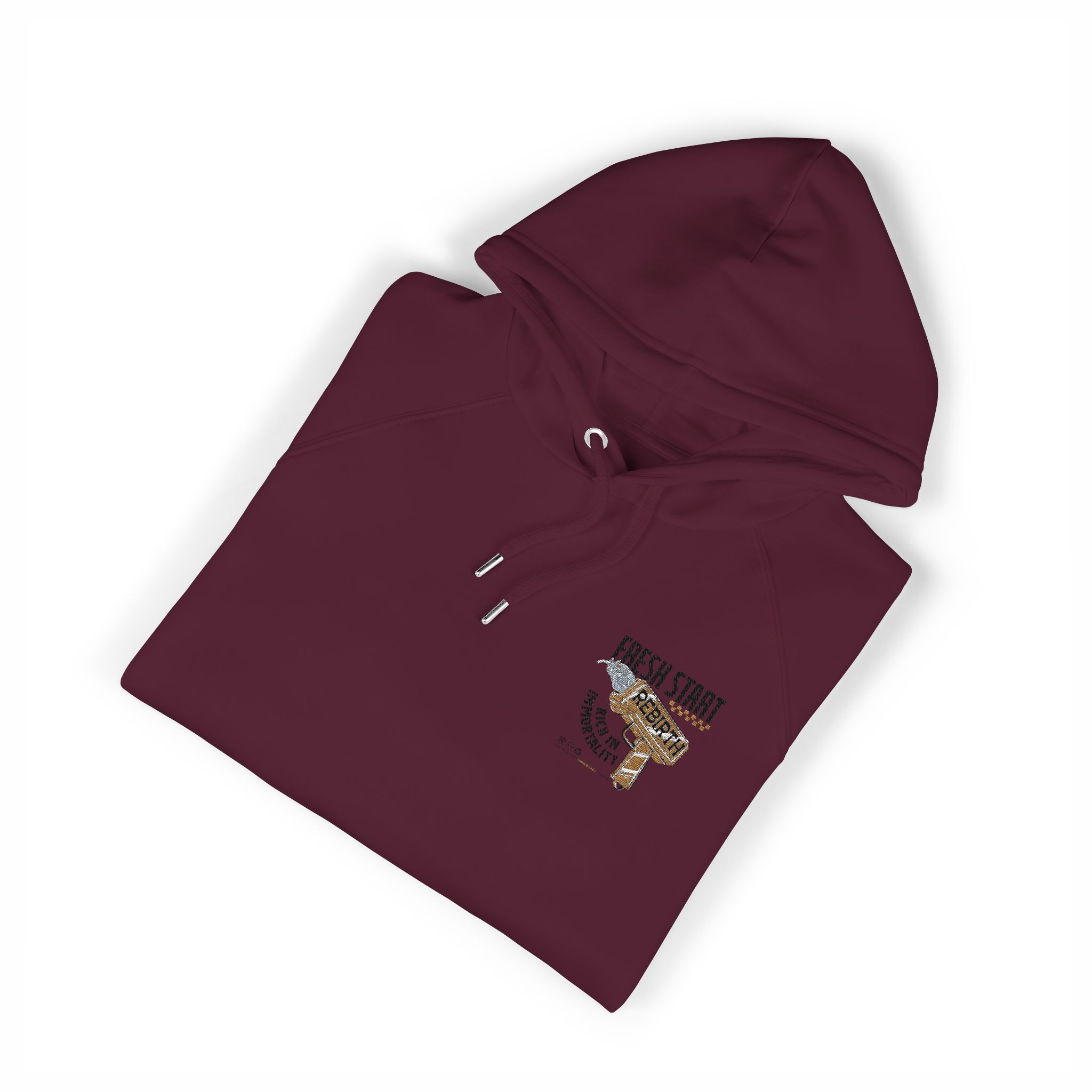 Graphic Tees Rich Design Unisex Eco Raglan Hoodie Embroidery - Image 23