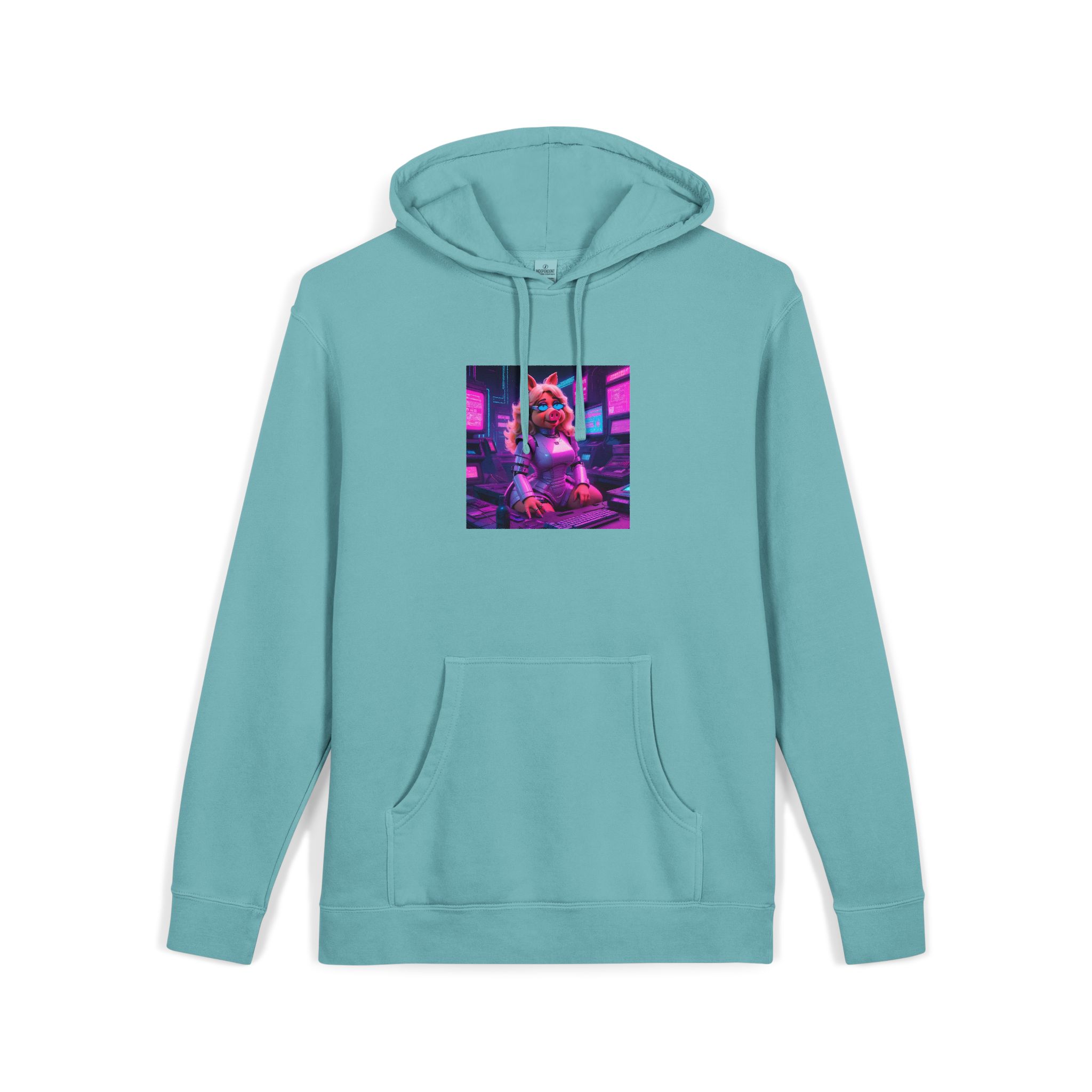 The Muppets V17 Unisex Pigment Dyed Hoodie Embroidery - Image 11