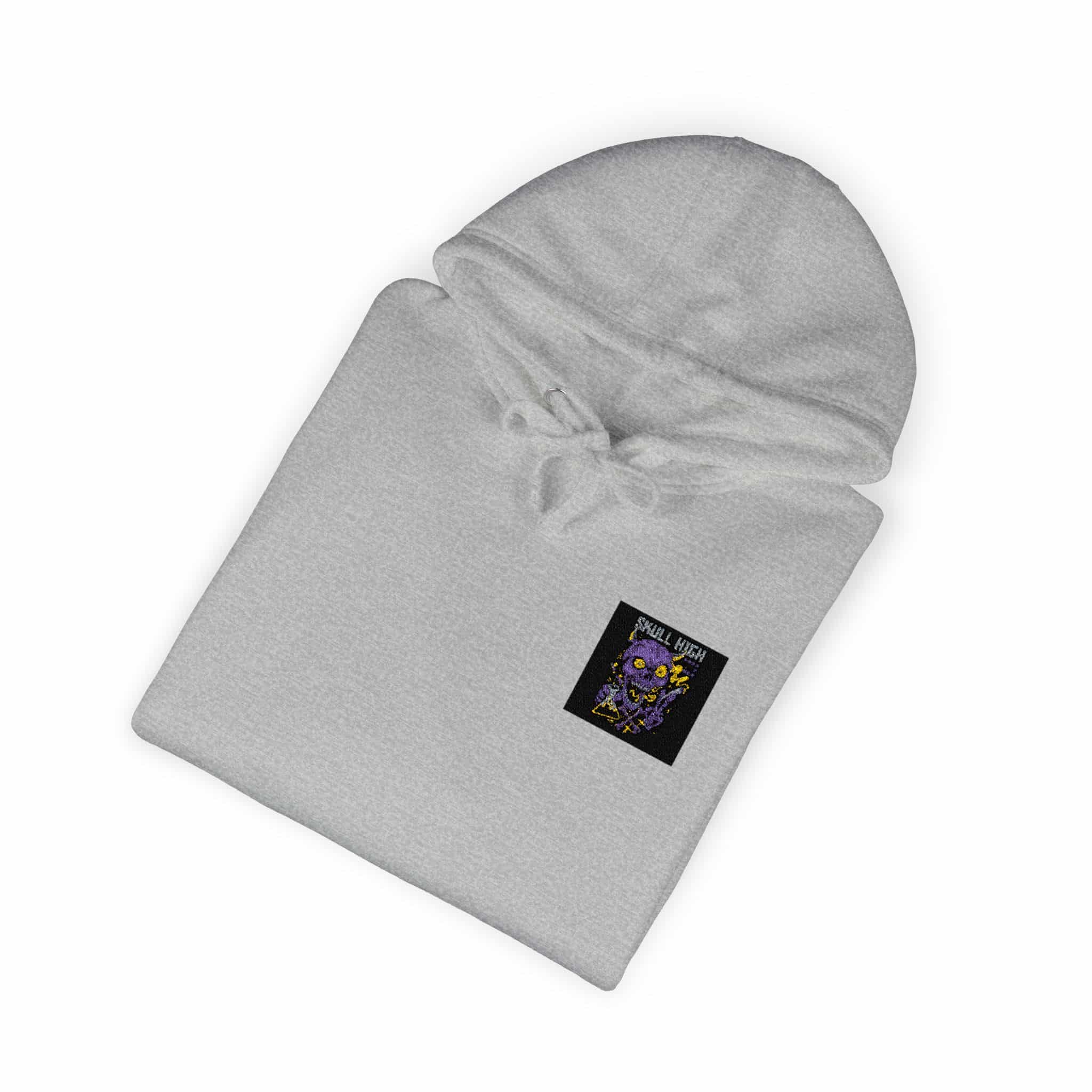 Skull High Cartoon Funny Unisex Fleece Hoodie - Image 16