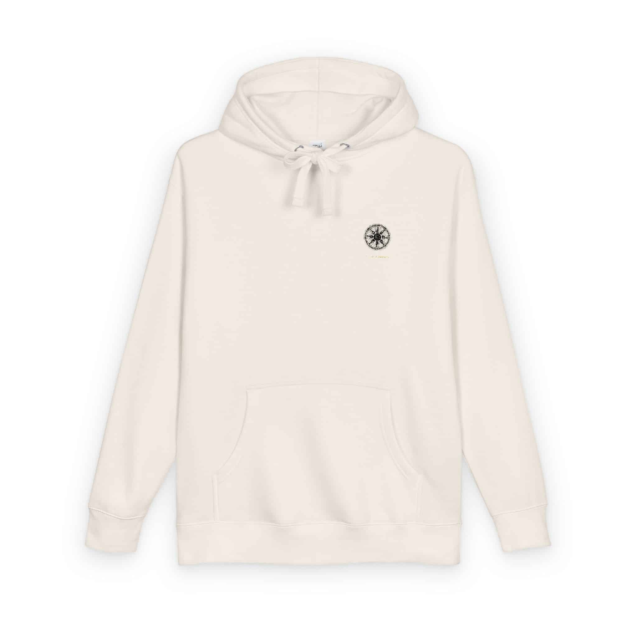 Wheel of Samsara Unisex Fleece Hoodie - Image 6